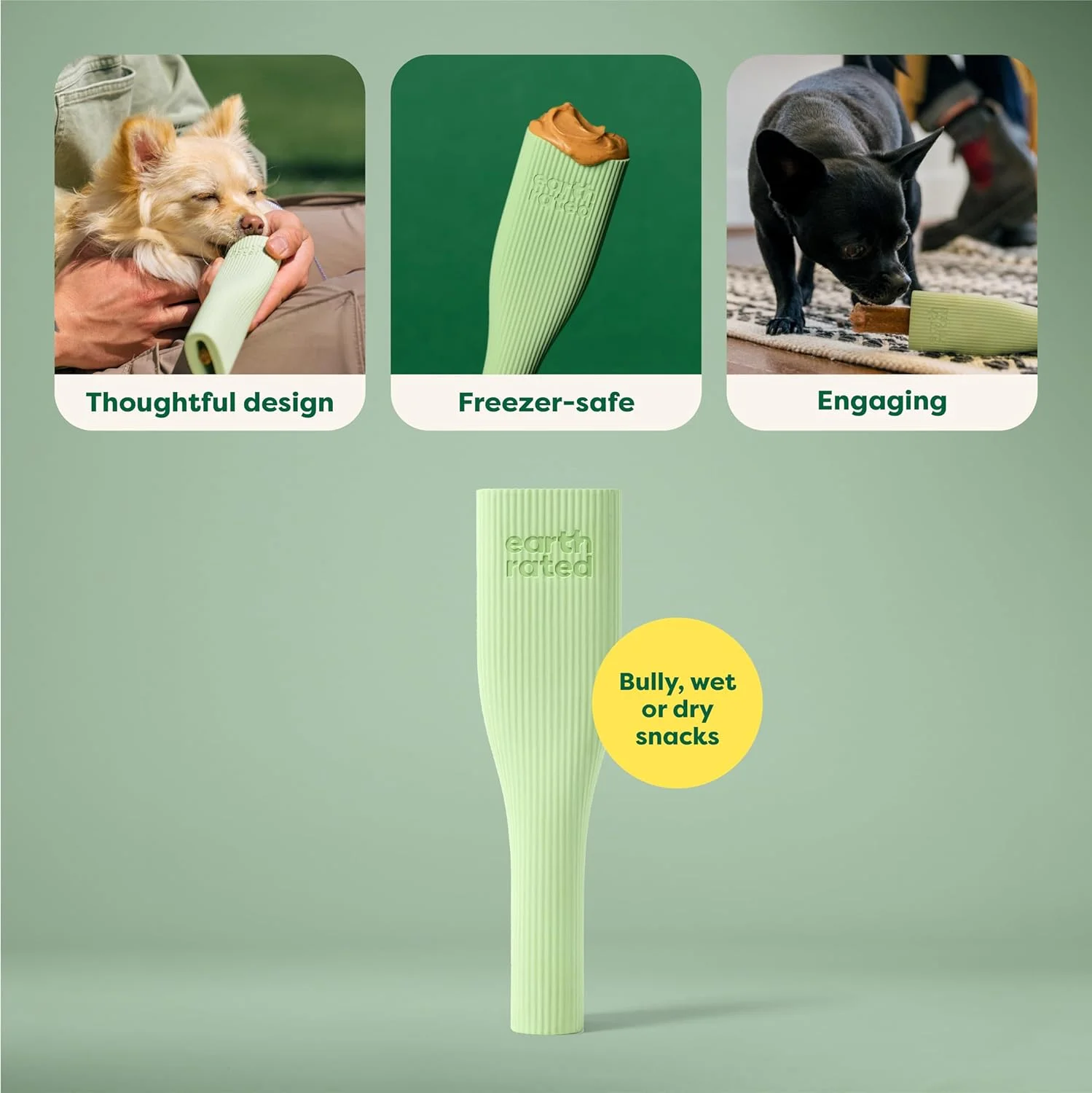 اسباب بازی سگ Earth Rated مدل Natural Rubber Enrichment Treat، سایز کوچک (SA0001)