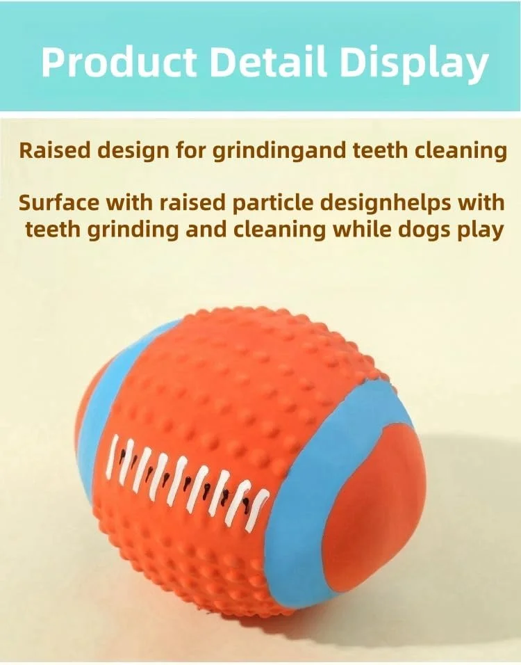 اسباب بازی سگ لاتکس بادوام - توپ سرگرم کننده تعاملی حیوانات خانگی، طراحی تمیز کننده دندان، مناسب برای سگ های کوچک و متوسط، موجود در سبک های مختلف