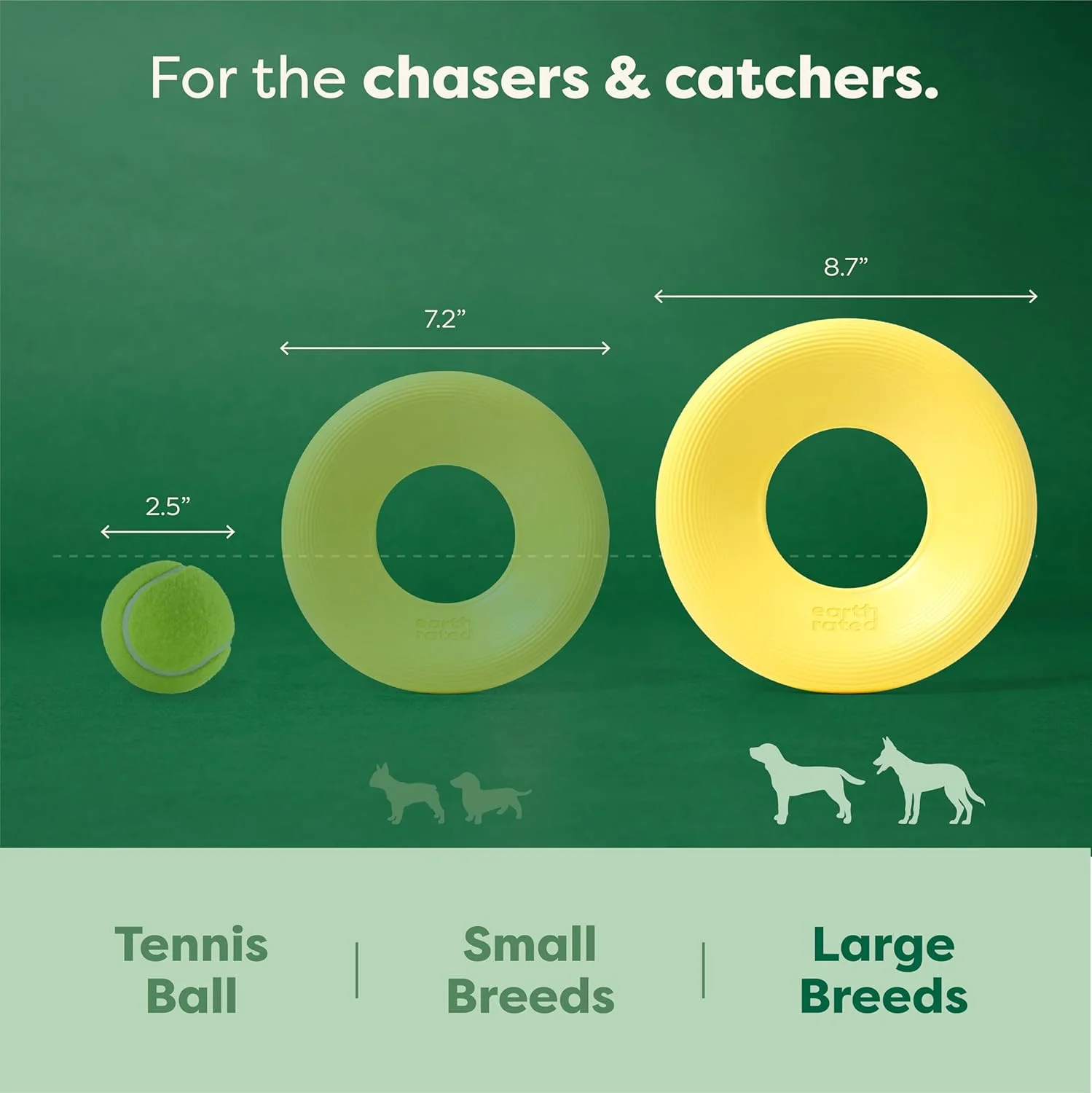 اسباب بازی پرنده Earth Rated برای سگ ها - بزرگ