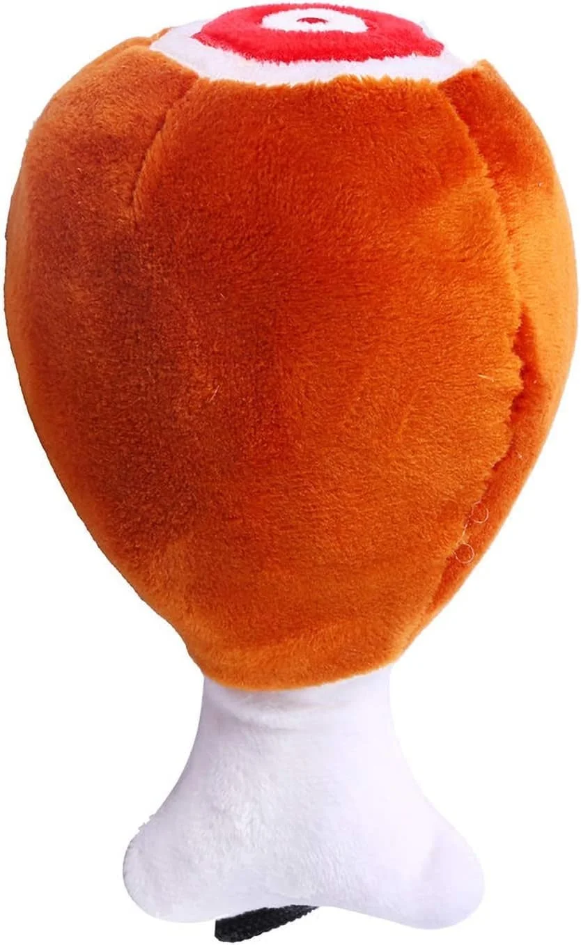 اسباب بازی پولیشی پای مرغ Dreamxue برای حیوانات خانگی، سگ، گربه، اسباب بازی تعاملی جویدنی با صدای جیر جیر، لوازم آموزش حیوانات خانگی، اسباب بازی تعاملی برای بازی و خاراندن و جویدن با صدا برای حیوانات خانگی