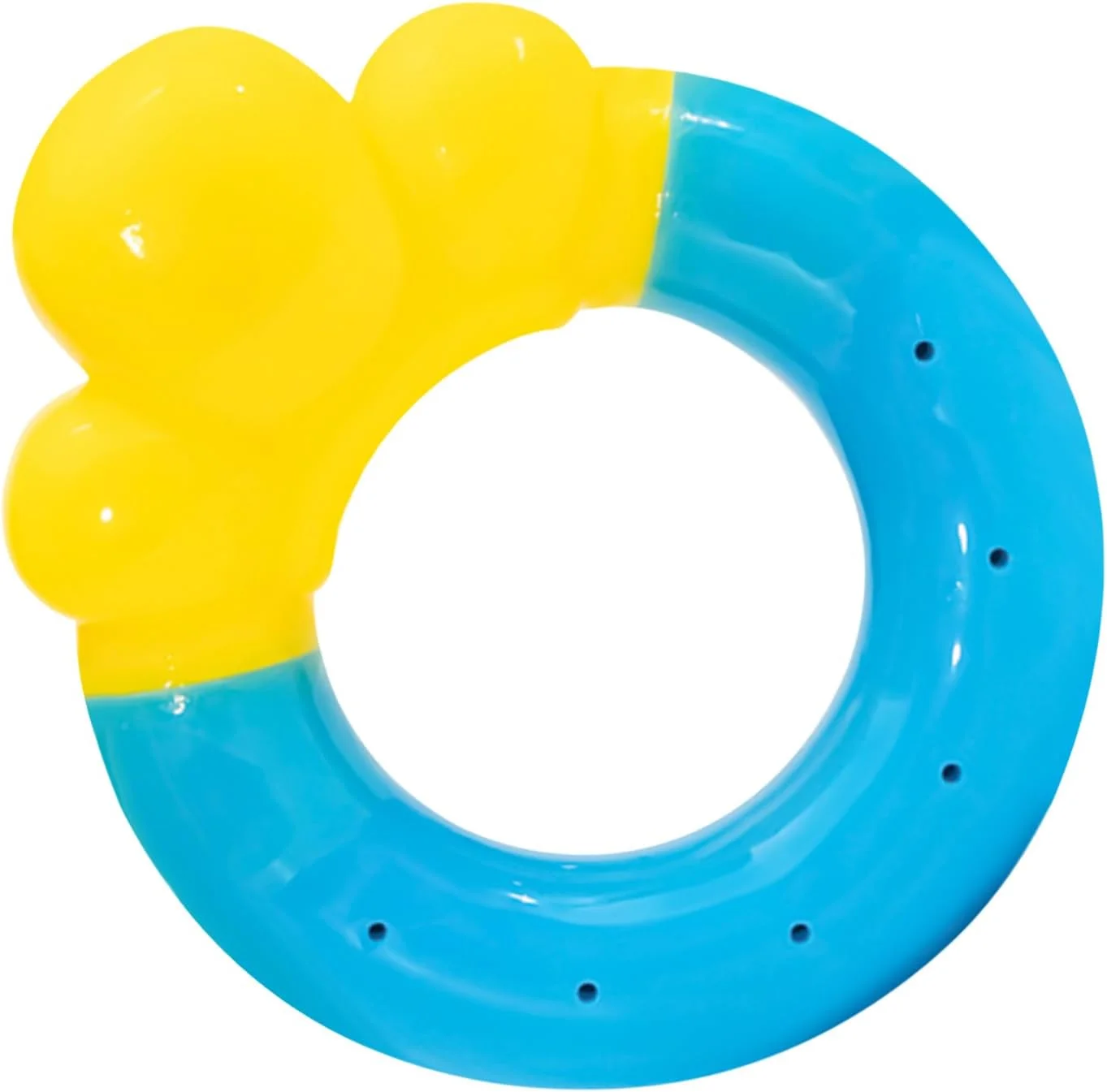اسباب بازی های آبی سگ - اسباب بازی های خنک کننده توله سگ در فضای باز - لوازم خنک کننده حیوانات خانگی تابستانی به شکل دونات برای آموزش، هوای گرم، بازی در فضای باز، حیاط خلوت، ساحل، پارک، رفع بی حوصلگی، شنا