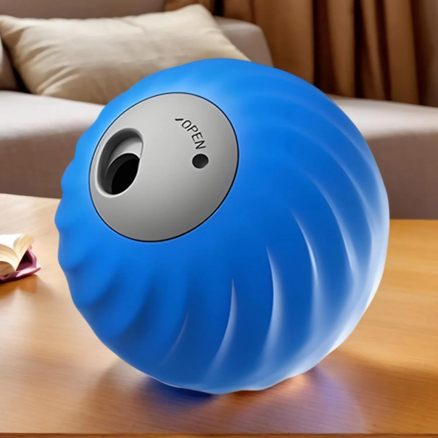 اسباب بازی پخش کننده تشویقی سگ، اسباب بازی تعاملی پخش کننده تشویقی جویدنی سگ ها | لوازم غنی سازی غذادهی حیوانات خانگی برای نژادهای کوچک متوسط ​​بزرگ اتاق نشیمن حیاط خلوت