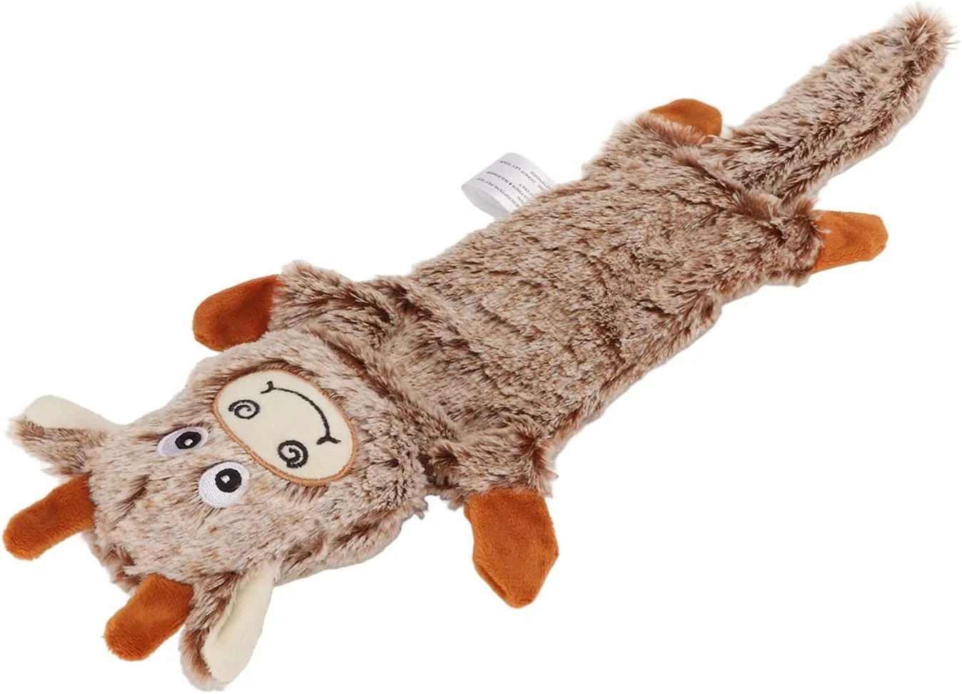 اسباب بازی پولیشی جیر جیر کننده کیکومی، اسباب بازی سگ با طرح حیوانات بامزه، مقاوم در برابر سایش و پارگی، برای کاهش بی حوصلگی و استرس حیوانات خانگی (گاو)