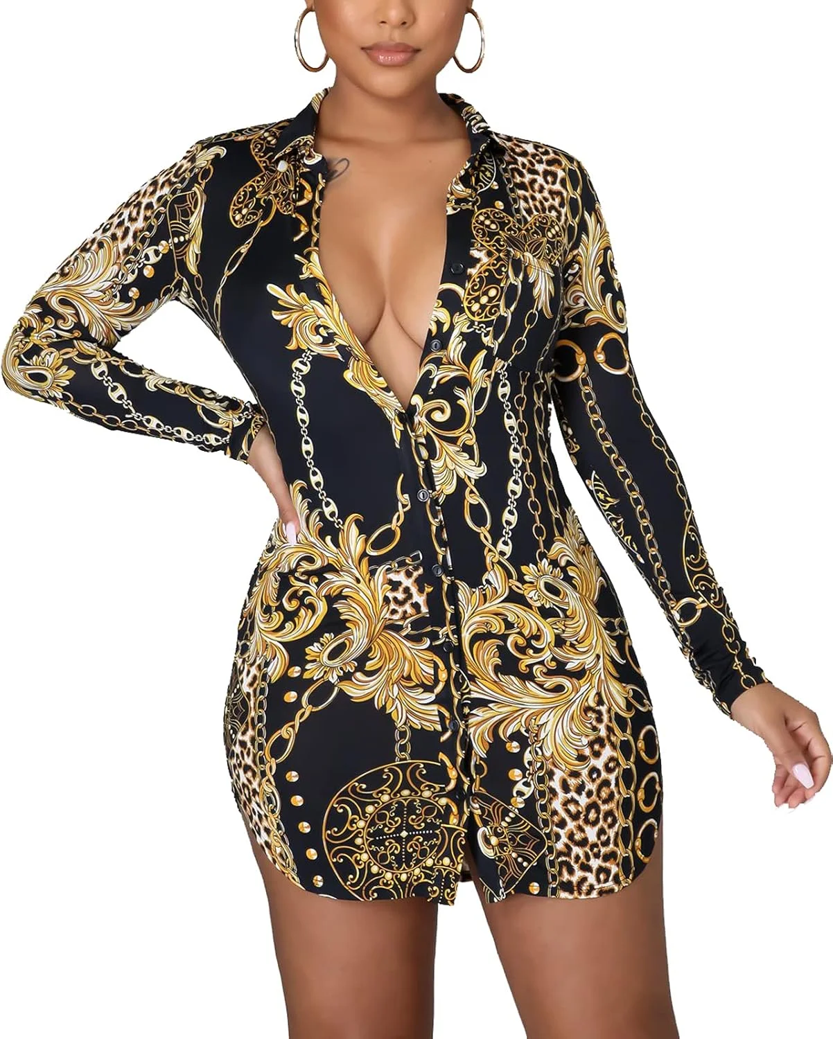 پیراهن زنانه کار غیر رسمی آستین کوتاه اداری حرفه ای رسمی میدی بادی‌کان مدادی