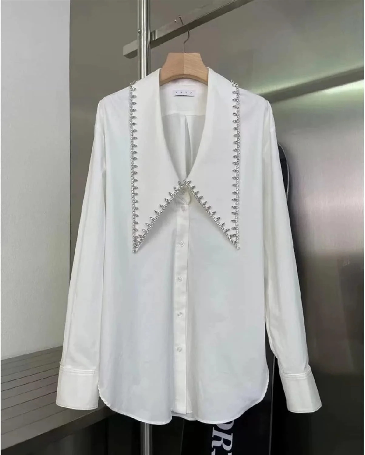 HHMMEDE بلوز و شومیز زنانه، پیراهن نخی الماس دار گشاد زنانه