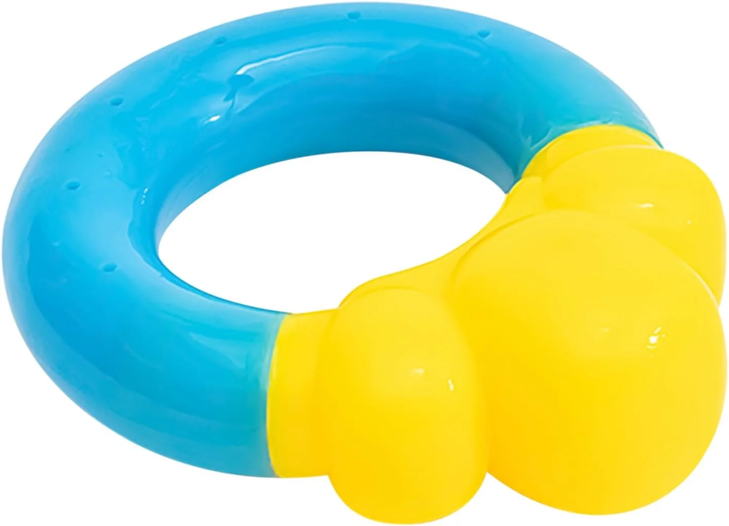 اسباب بازی های آبی سگ، اسباب بازی های خنک کننده توله سگ در فضای باز - لوازم جویدنی خنک کننده حیوانات خانگی شکل دونات برای شنا در هوای گرم، بازی fetch، فضای باز، حیاط خلوت، ساحل، رفع خستگی، آموزش در پارک