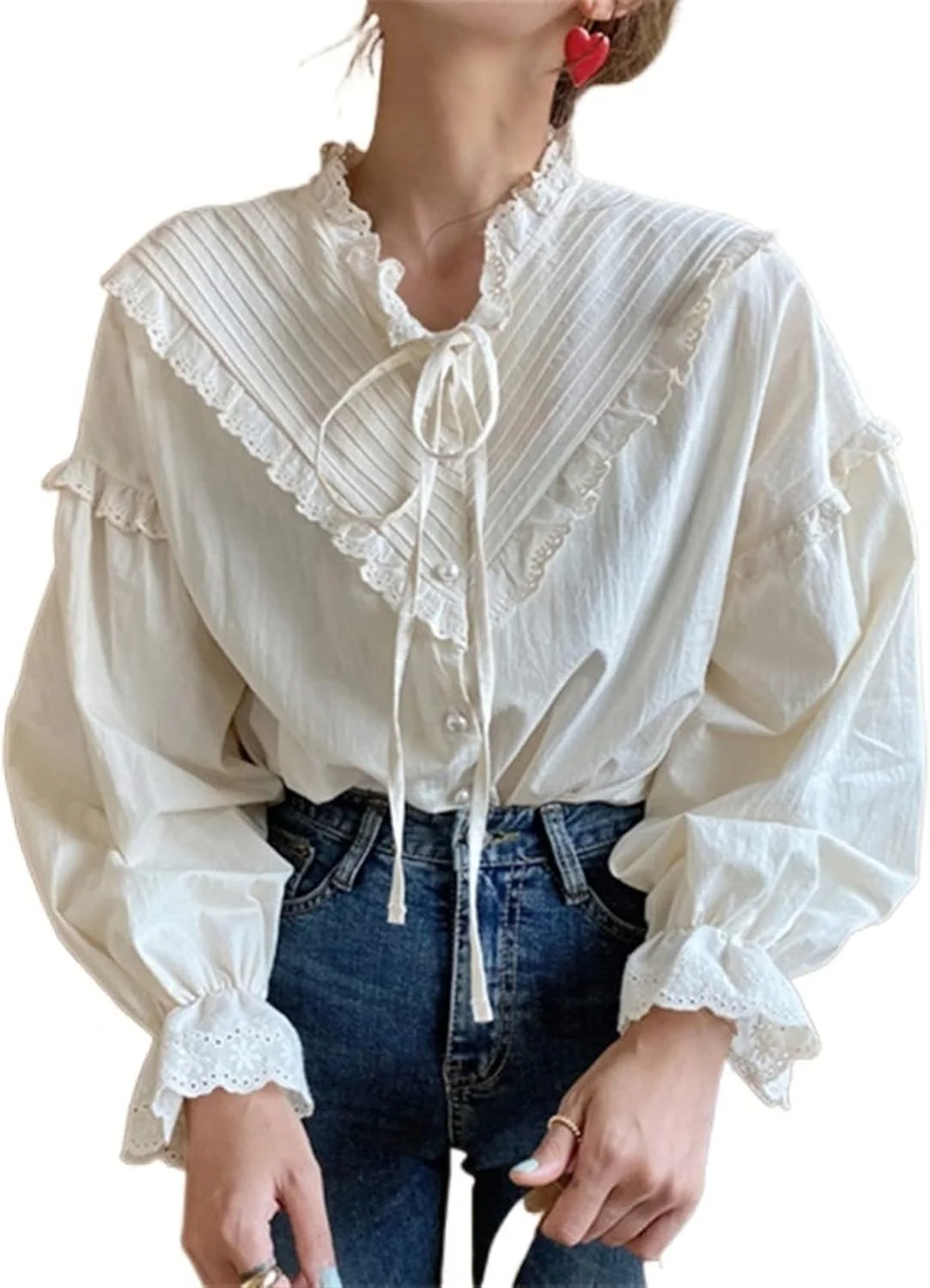 ژاکت بافتنی زنانه HHMMEDE مناسب بهار و پاییز، پیراهن یقه دار فوق العاده نرم آستین بلند دکمه دار، تاپ و پیراهن زنانه