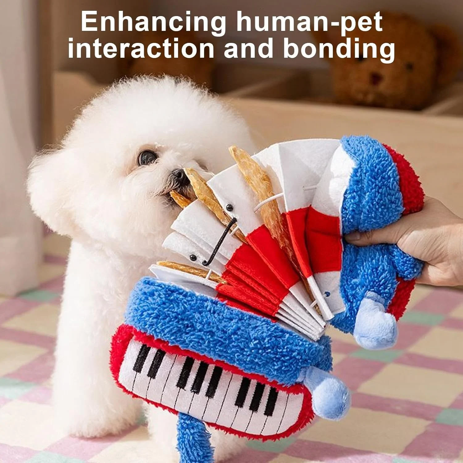 اسباب بازی سگ جیرجیر کننده، لوازم جویدن توله سگ مدل آکاردئونی | اسباب بازی جستجوی غذا برای سگ - برای والدین حیوانات خانگی، مربیان، دوستداران حیوانات، داخل خانه، خارج از خانه، آپارتمان، اتاق خواب، اتاق نشیمن، مطالعه، پارک، حیاط اسباب بازی سگ جیرجیر کننده، لوازم جویدن توله سگ مدل آکاردئونی | اسباب بازی جستجوی غذا برای سگ - برای والدین حیوانات خانگی، مربیان، دوستداران حیوانات، داخل خانه، خارج از خانه، آپارتمان، اتاق خواب، اتاق نشیمن، مطالعه، پارک، حیاط