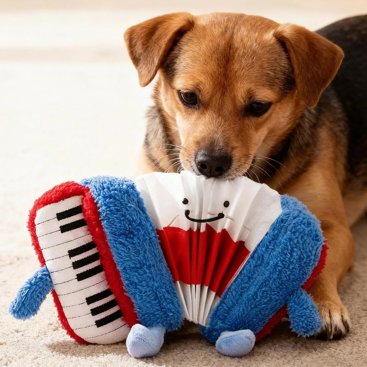 اسباب بازی های جیرجیر کننده برای سگ ها | لوازم آموزشی توله سگ با شکل آکاردئونی | اسباب بازی مخفی کننده غذای توله سگ، برای والدین حیوانات خانگی، مربیان، دوستداران حیوانات، داخل و خارج از منزل، آپارتمان، اتاق خواب، اتاق نشیمن، مطالعه، پارک، حیاط