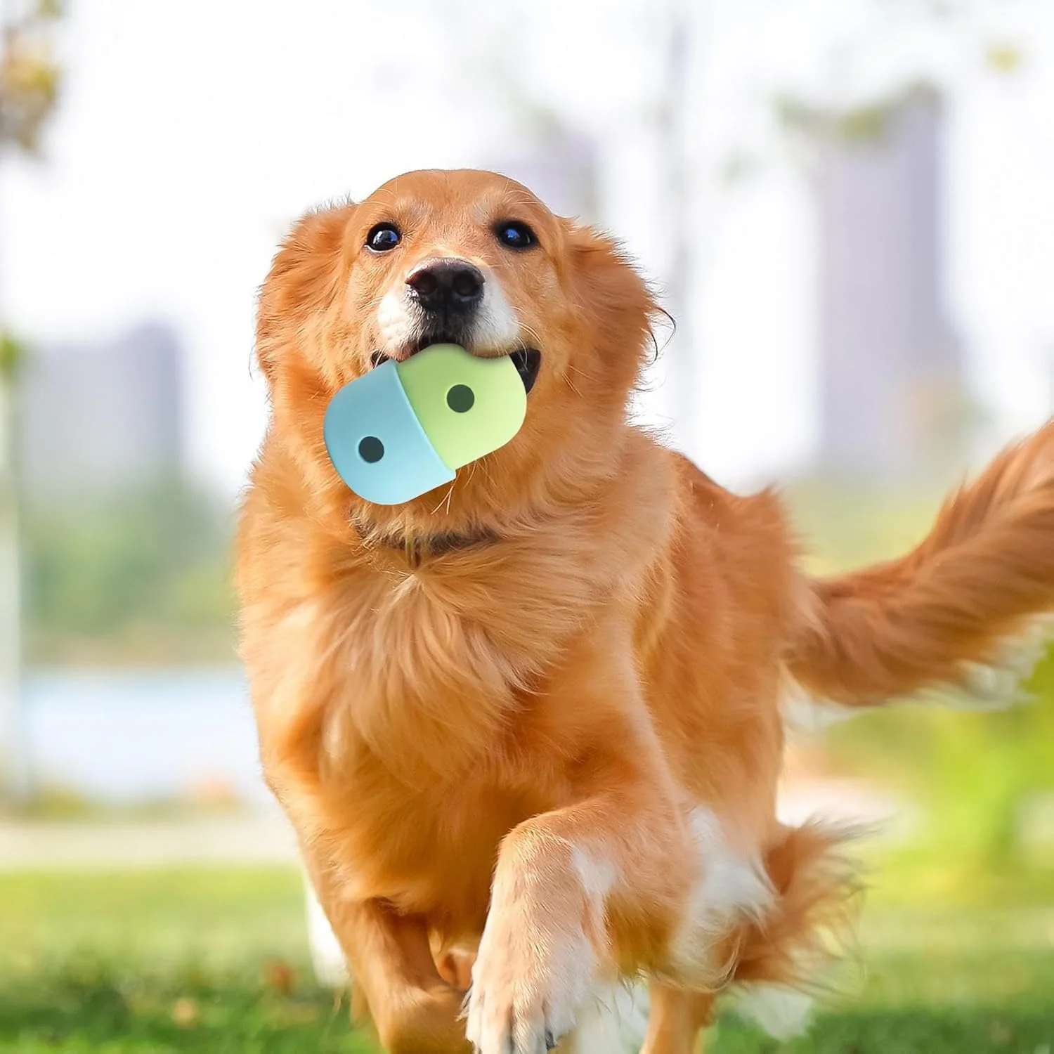 اسباب بازی پخش کننده غذای سگ، توپ پخش کننده غذای سیلیکونی برای سگ، اسباب بازی پازل تشویقی توله سگ، لوازم حیوانات خانگی برای توله سگ های کوچک، متوسط و بزرگ