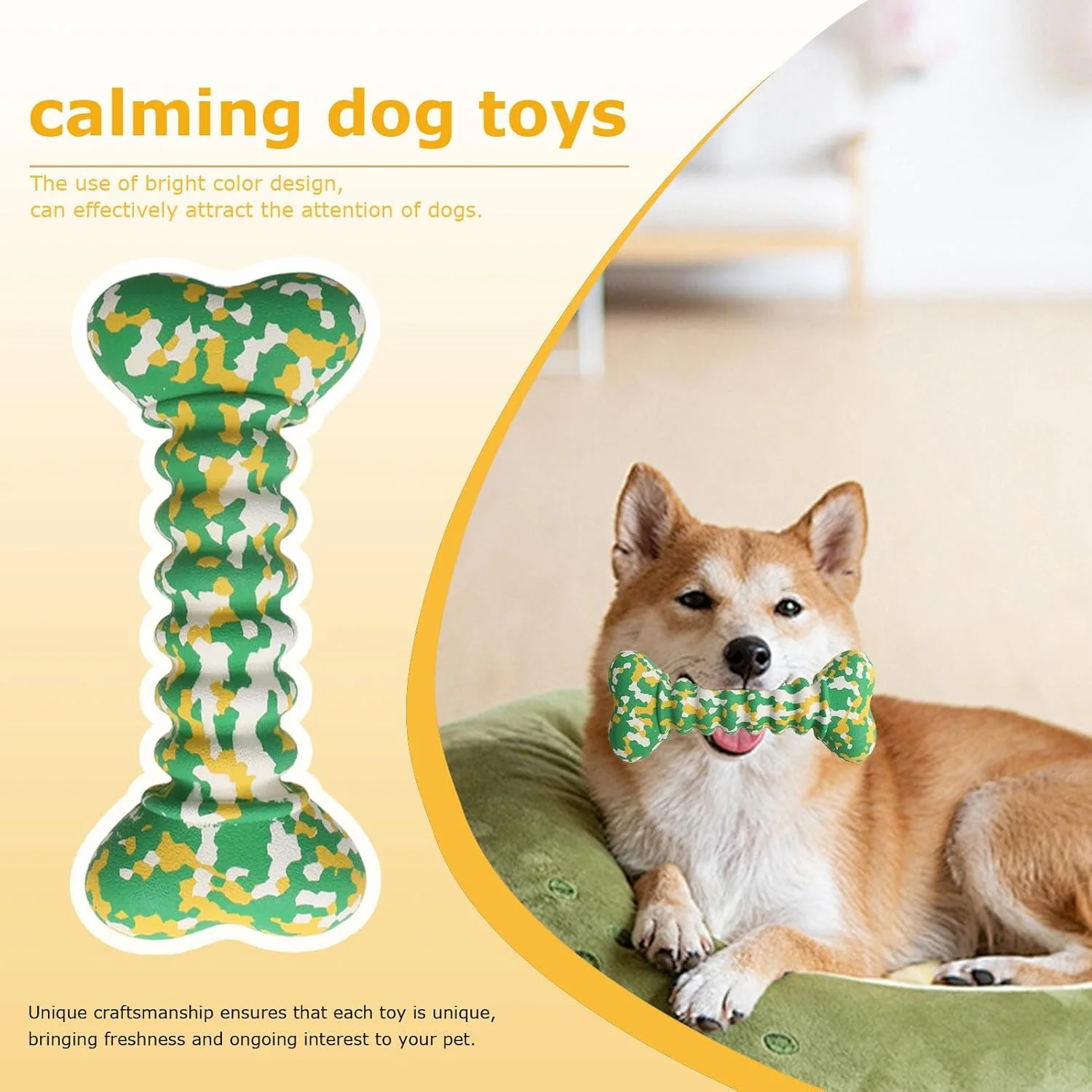 اسباب بازی های جویدنی توله سگ برای دندان درآوردن، اسباب بازی های لاستیکی سگ | توپ های خنده دار مقاوم در برابر گاز گرفتن برای تمیز کردن دندان، آرامش بخش برای توله سگ، حیوانات خانگی کوچک، غنی سازی ذهنی، بازی در فضای داخلی و خارجی خانه