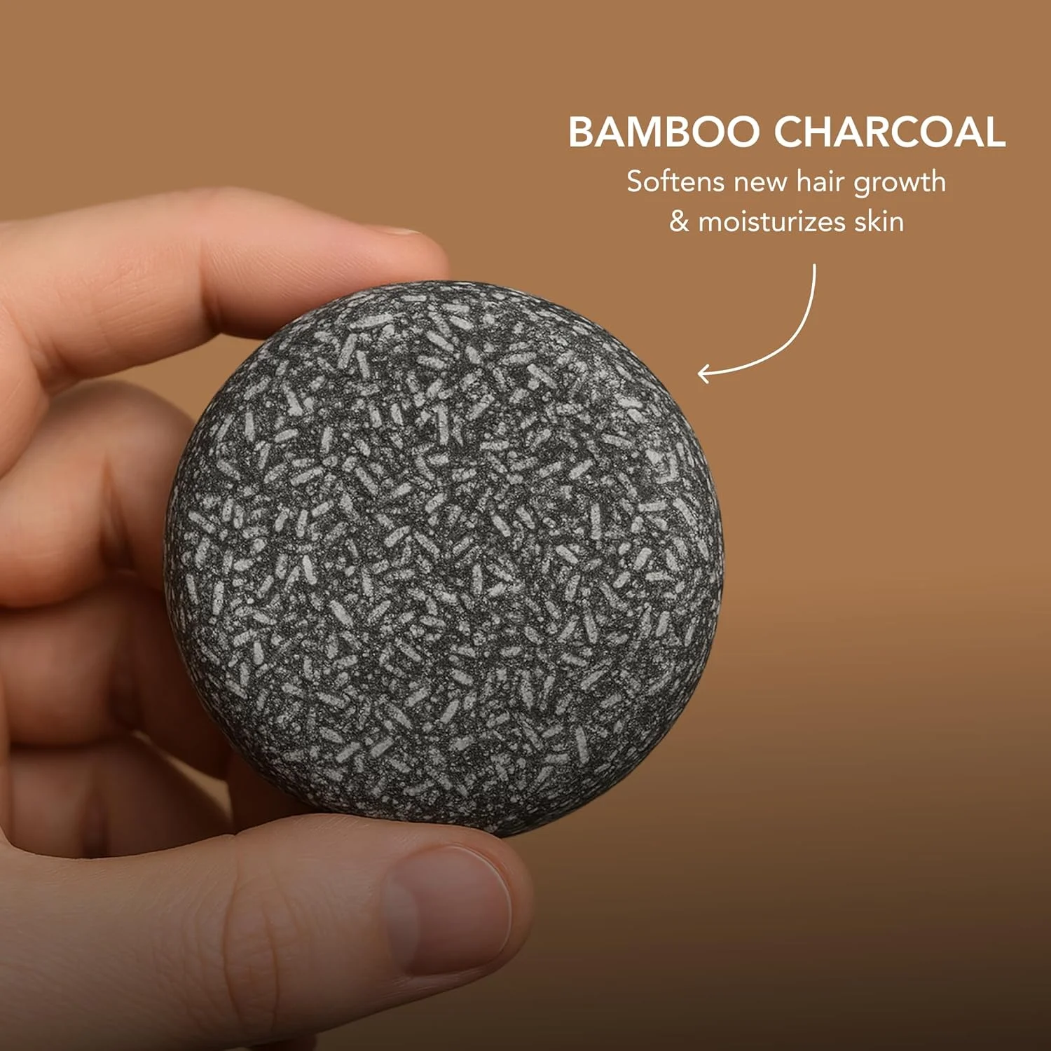 شامپو بار ریش مردانه | شستشوی ریش زغالی طبیعی با زغال بامبو، جینسینگ و کره شی | صابون بار مراقبت از مو و ریش دست ساز | نظافت ملایم و بدون سولفات برای انواع مو شامپو بار ریش مردانه | شستشوی ریش زغالی طبیعی با زغال بامبو، جینسینگ و کره شی | صابون بار مراقبت از مو و ریش دست ساز | نظافت ملایم و بدون سولفات برای انواع مو