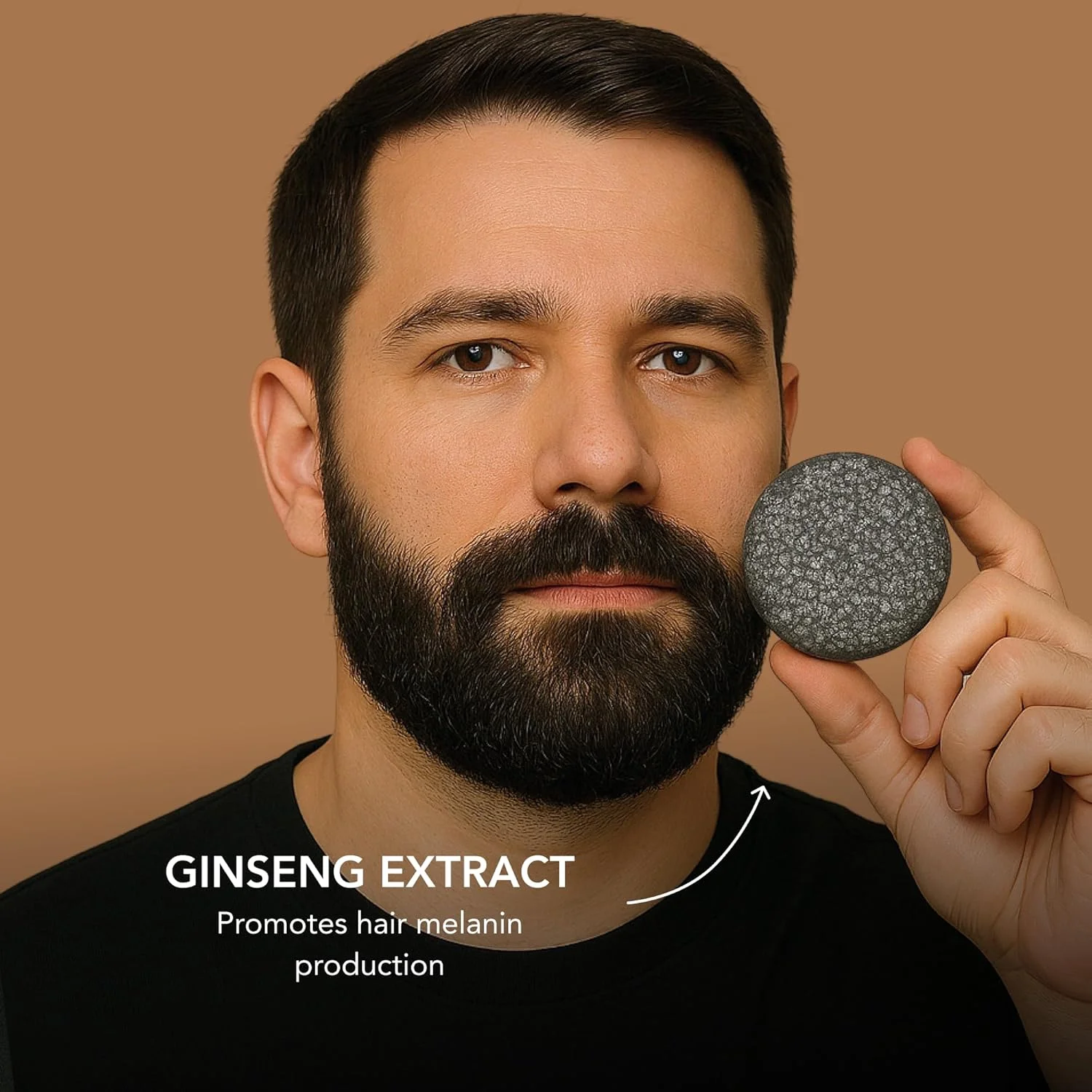 شامپو بار ریش مردانه | شستشوی ریش زغالی طبیعی با زغال بامبو، جینسینگ و کره شی | صابون بار مراقبت از مو و ریش دست ساز | نظافت ملایم و بدون سولفات برای انواع مو شامپو بار ریش مردانه | شستشوی ریش زغالی طبیعی با زغال بامبو، جینسینگ و کره شی | صابون بار مراقبت از مو و ریش دست ساز | نظافت ملایم و بدون سولفات برای انواع مو