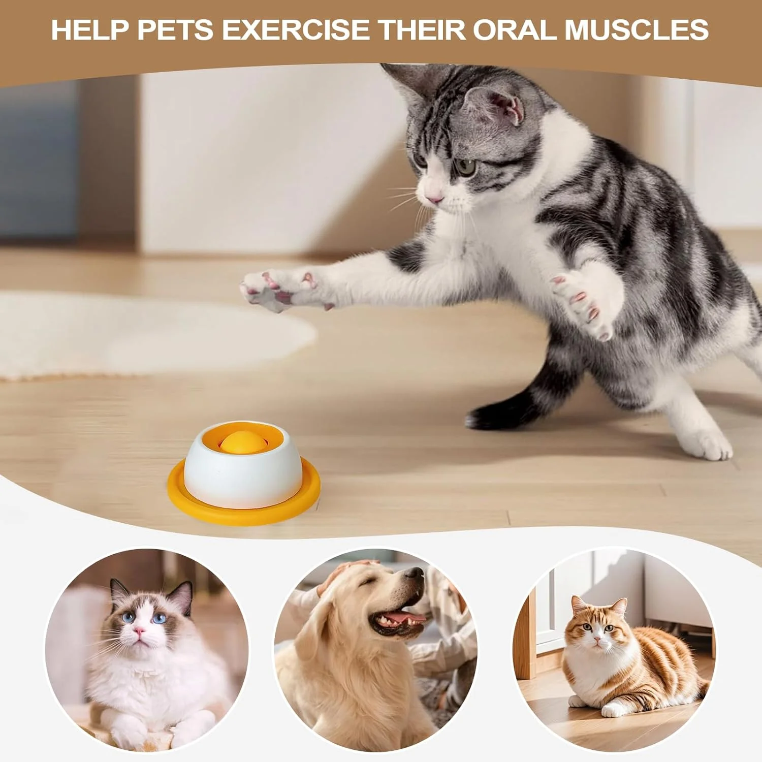 اسباب بازی پازلی سگ، پخش کننده تشویقی تعاملی سگ، لوازم حیوانات خانگی برای آموزش غذای گربه، تغذیه سالم، تحریک ذهنی، تشویق رفتار طبیعی جستجو