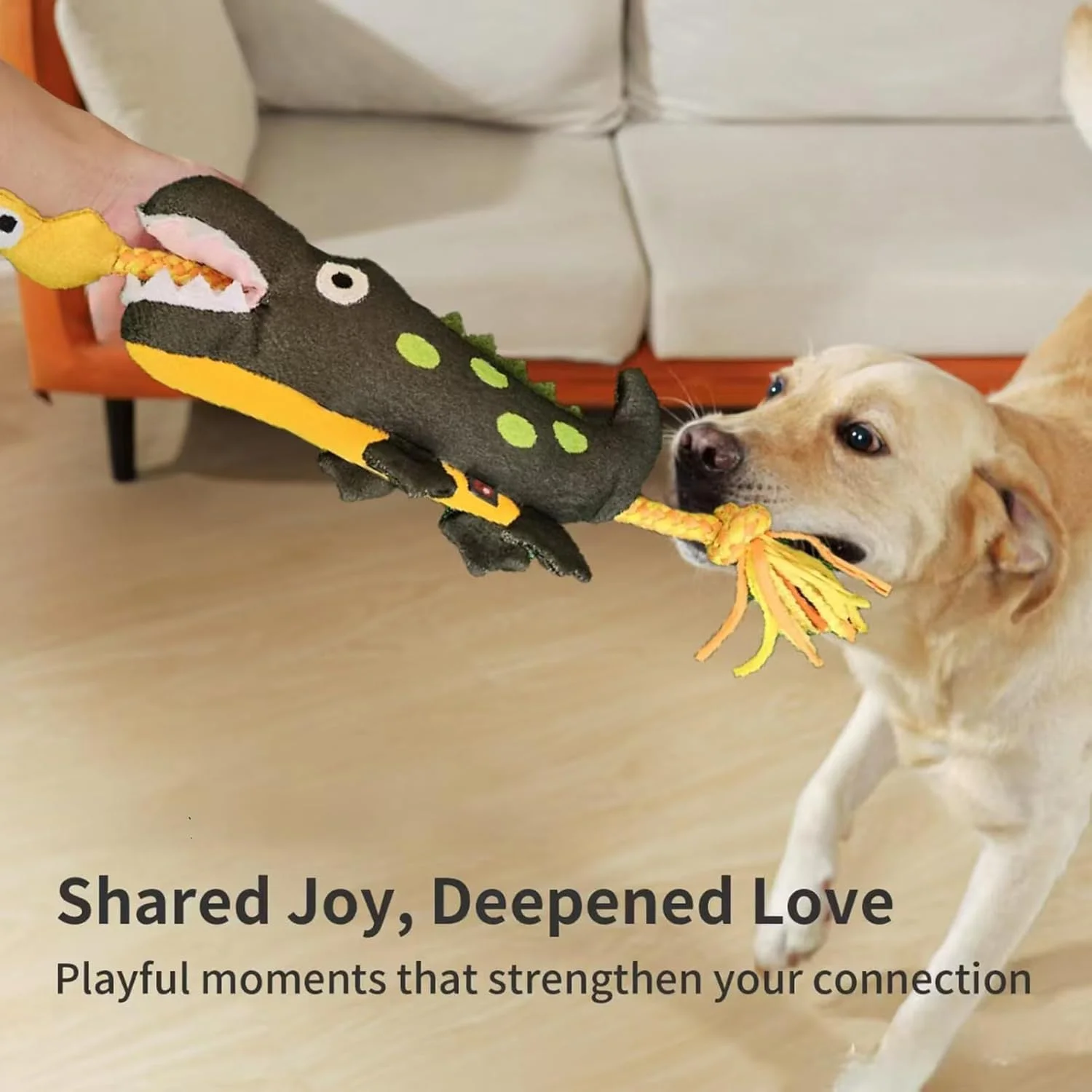 اسباب بازی جویدنی سگ - سرگرمی حیوانات بی حوصله | عروسک صدادار اسباب بازی جویدنی سگ - برای پرتاب کردن، اتاق نشیمن، بالکن، حیاط، نژادهای کوچک، متوسط و بزرگ