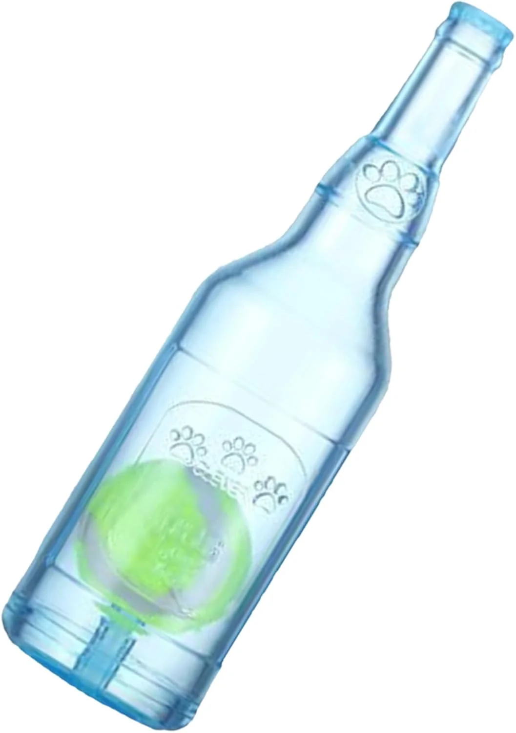 اسباب بازی بطری آب برای سگ ها | دندان گیر لاستیکی صدادار، اسباب بازی های تعاملی سگ - برای بازی غنی سازی توله سگ، رفع خستگی، تولد، کریسمس، استخر حیوانات خانگی