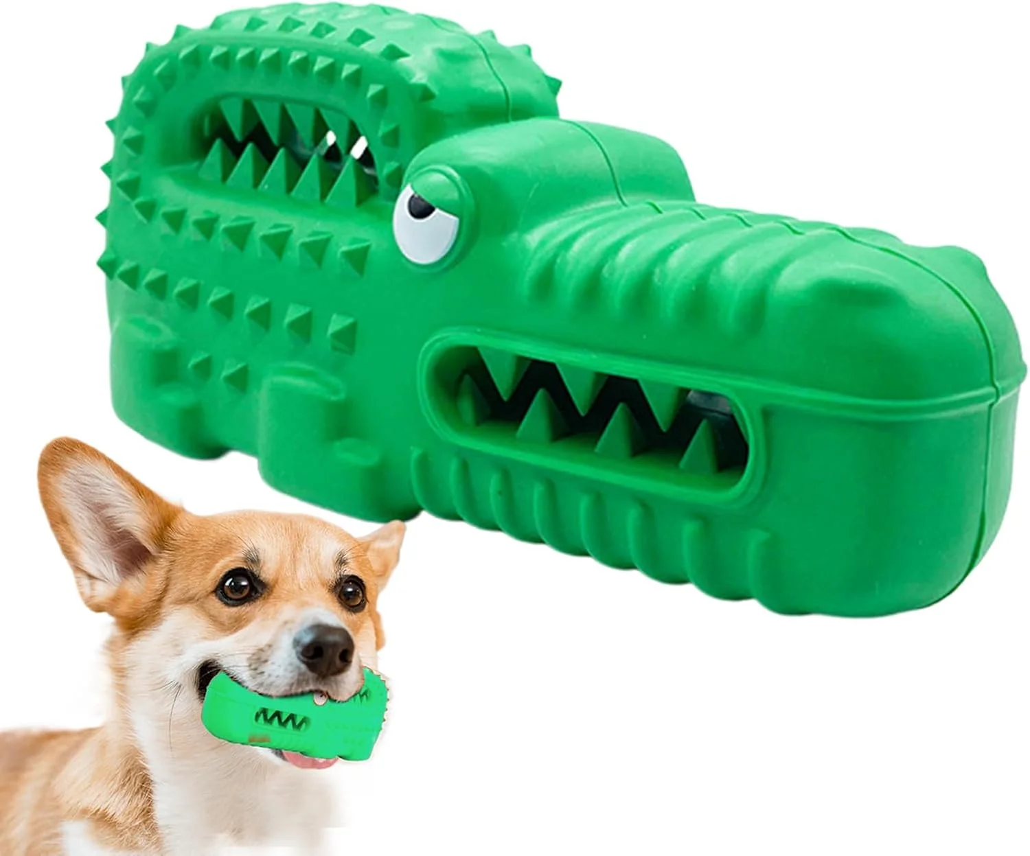 اسباب بازی سگ کروکودیل - لوازم آموزشی توله سگ لاستیکی جیرجیر کننده - اسباب بازی های جویدنی سگ های پرخاشگر | برای والدین حیوانات خانگی، مربیان، دوستداران حیوانات، داخل و خارج از منزل، تسکین دندان درآوردن، زمان نوازش آپارتمان، اتاق خواب اسباب بازی سگ کروکودیل - لوازم آموزشی توله سگ لاستیکی جیرجیر کننده - اسباب بازی های جویدنی سگ های پرخاشگر | برای والدین حیوانات خانگی، مربیان، دوستداران حیوانات، داخل و خارج از منزل، تسکین دندان درآوردن، زمان نوازش آپارتمان، اتاق خواب