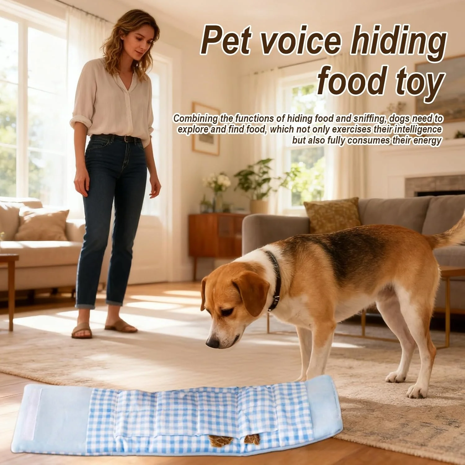 اسباب بازی پخش کننده تشویقی سگ، آموزش مهارت جویدن حیوانات خانگی - اسباب بازی جستجوی تشویقی توله سگ، مناسب برای نژادهای متوسط، استفاده در فضای داخلی، خارجی، بالکن، مسافرت، حیاط خلوت، اتاق نشیمن و پارک اسباب بازی پخش کننده تشویقی سگ، آموزش مهارت جویدن حیوانات خانگی - اسباب بازی جستجوی تشویقی توله سگ، مناسب برای نژادهای متوسط، استفاده در فضای داخلی، خارجی، بالکن، مسافرت، حیاط خلوت، اتاق نشیمن و پارک