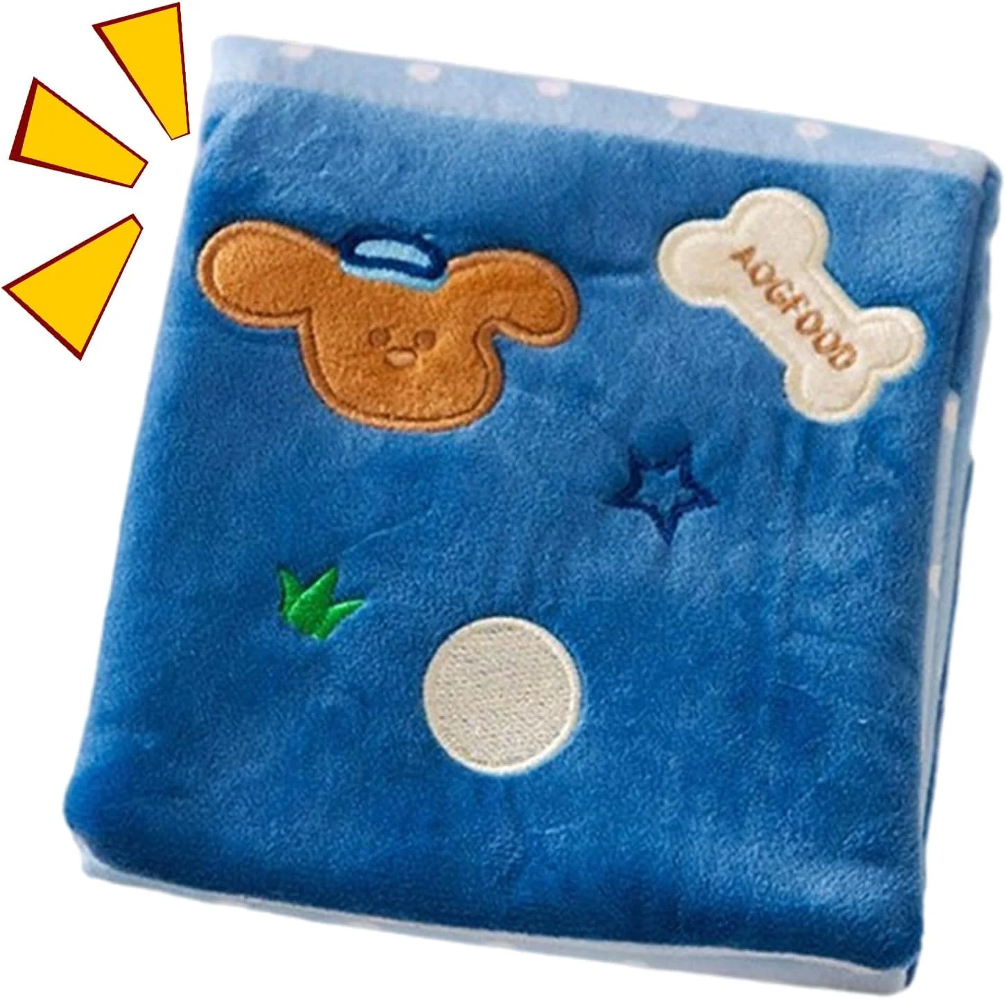 پد بویایی سگ، آموزش مهارت جویدن حیوانات خانگی، پد اسباب بازی پخش کننده تشویقی سگ، برای نژادهای متوسط ​​در فضای داخلی، فضای باز، بالکن، مسافرت، حیاط خلوت، اتاق نشیمن، پارک