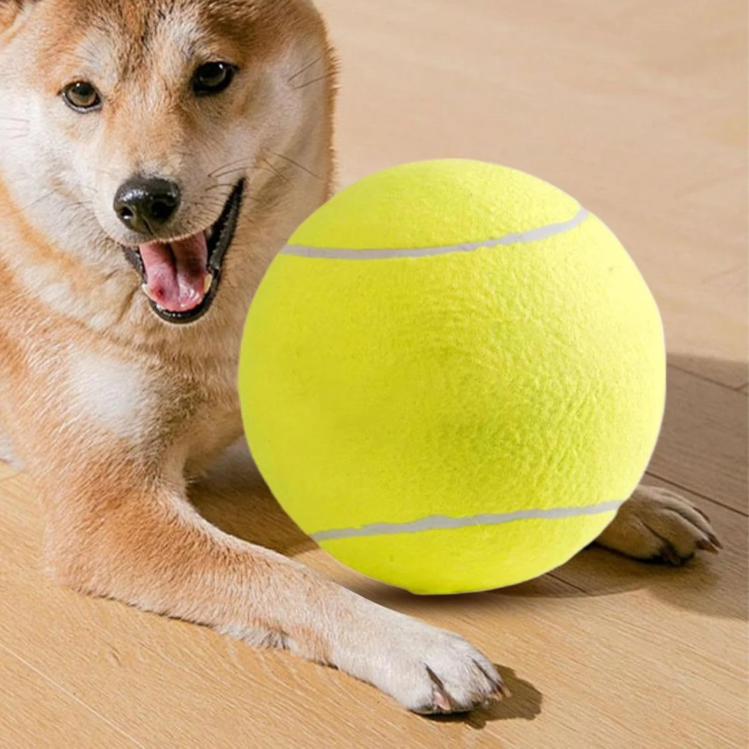 توپ سگ | لوازم حیوانات خانگی تعاملی غول پیکر | توپ های تنیس برای سگ ها | برای توله سگ، سگ های کوچک، متوسط و بزرگ، بازی در فضای داخلی و خارجی، غنی سازی، آوردن و پیاده روی توپ سگ | لوازم حیوانات خانگی تعاملی غول پیکر | توپ های تنیس برای سگ ها | برای توله سگ، سگ های کوچک، متوسط و بزرگ، بازی در فضای داخلی و خارجی، غنی سازی، آوردن و پیاده روی
