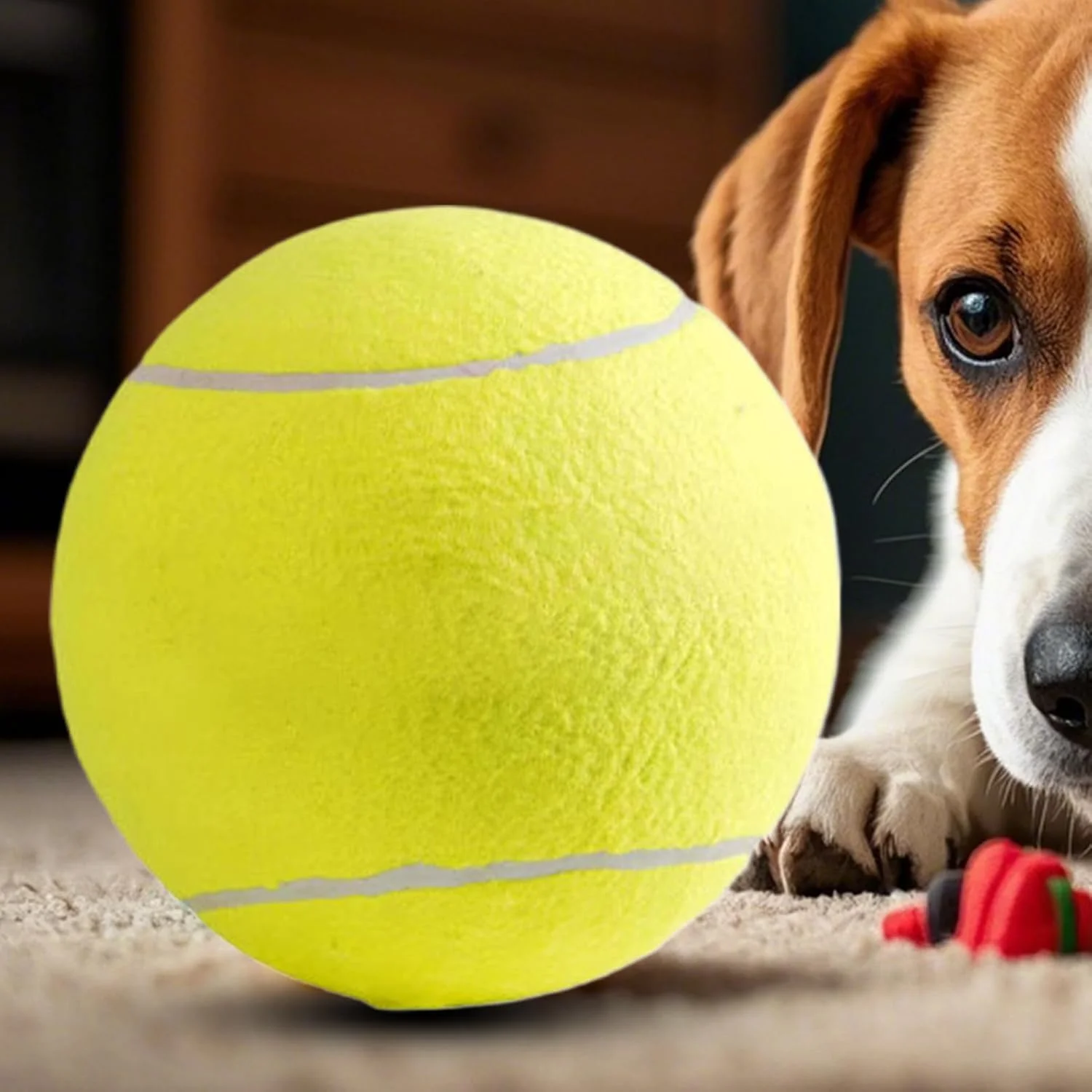 توپ برای سگ ها - لوازم تعاملی غول پیکر حیوانات خانگی - توپ های تنیس برای سگ ها | برای توله سگ، کوچک، متوسط، بزرگ، بازی در فضای داخلی و خارجی، غنی سازی، آوردن، پیاده روی توپ برای سگ ها - لوازم تعاملی غول پیکر حیوانات خانگی - توپ های تنیس برای سگ ها | برای توله سگ، کوچک، متوسط، بزرگ، بازی در فضای داخلی و خارجی، غنی سازی، آوردن، پیاده روی