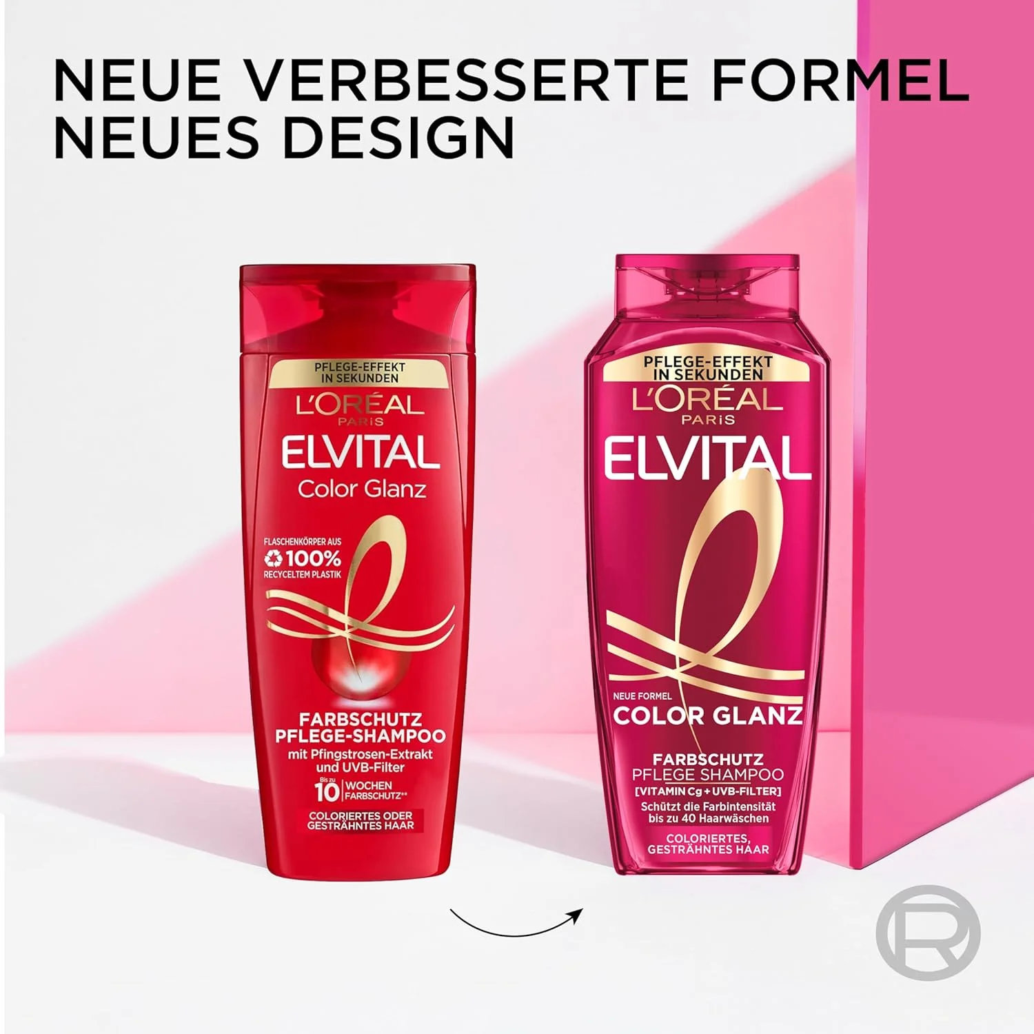 شامپو محافظت از رنگ مو لورآل پاریس Elvital XXXL مناسب موهای رنگ شده، هایلایت شده یا رنگساژ شده، حاوی عصاره گل صد تومانی و فیلتر UVA/UVB، شامپو مراقبت از درخشندگی رنگ مو، 1 عدد 1000 میلی لیتر شامپو محافظت از رنگ مو لورآل پاریس Elvital XXXL مناسب موهای رنگ شده، هایلایت شده یا رنگساژ شده، حاوی عصاره گل صد تومانی و فیلتر UVA/UVB، شامپو مراقبت از درخشندگی رنگ مو، 1 عدد 1000 میلی لیتر
