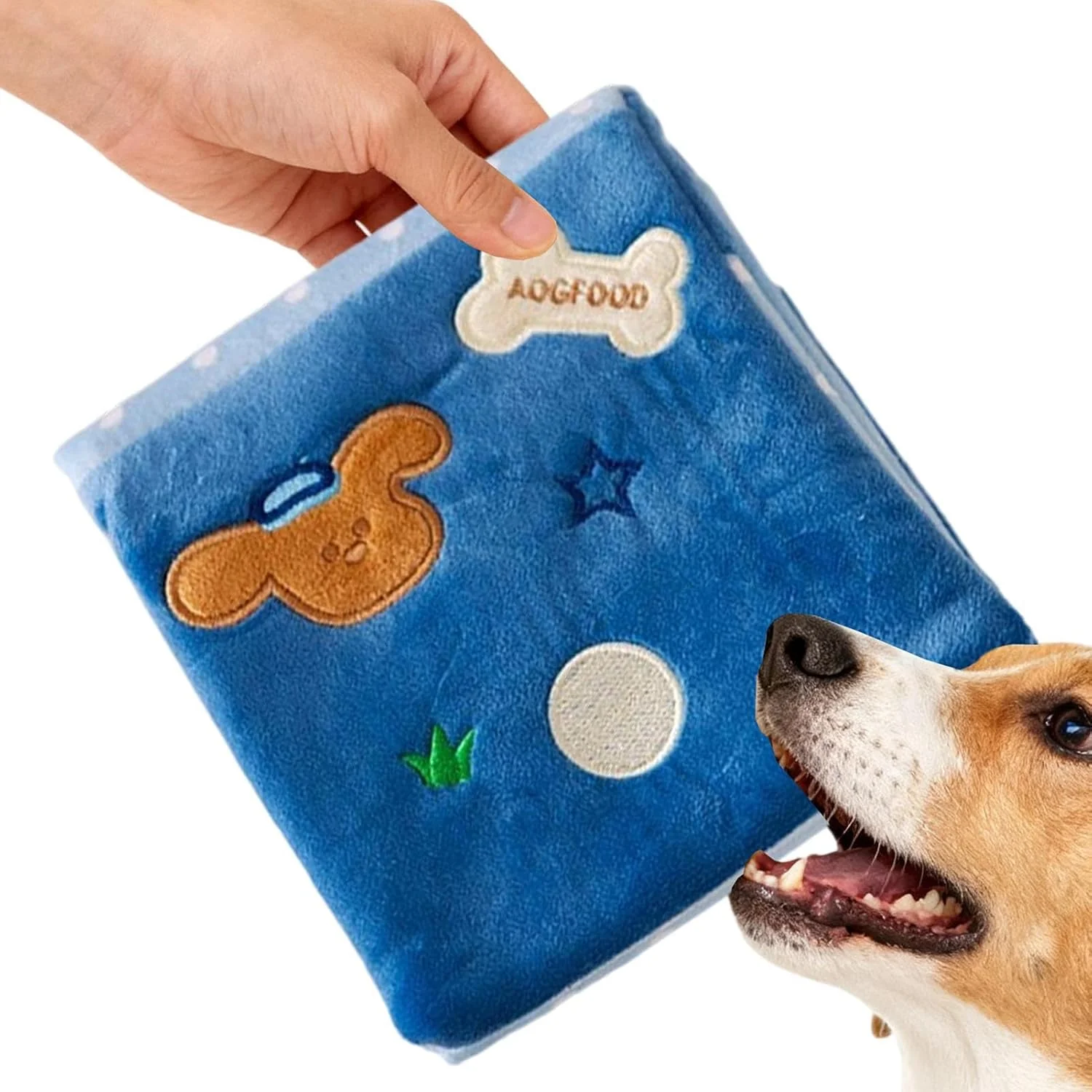 اسباب بازی پخش کننده تشویقی سگ، آموزش مهارت جویدن حیوانات خانگی - پازل پخش کننده غذای سگ، مناسب برای نژادهای متوسط، داخل خانه، فضای باز، بالکن، مسافرت، حیاط خلوت، اتاق نشیمن، پارک