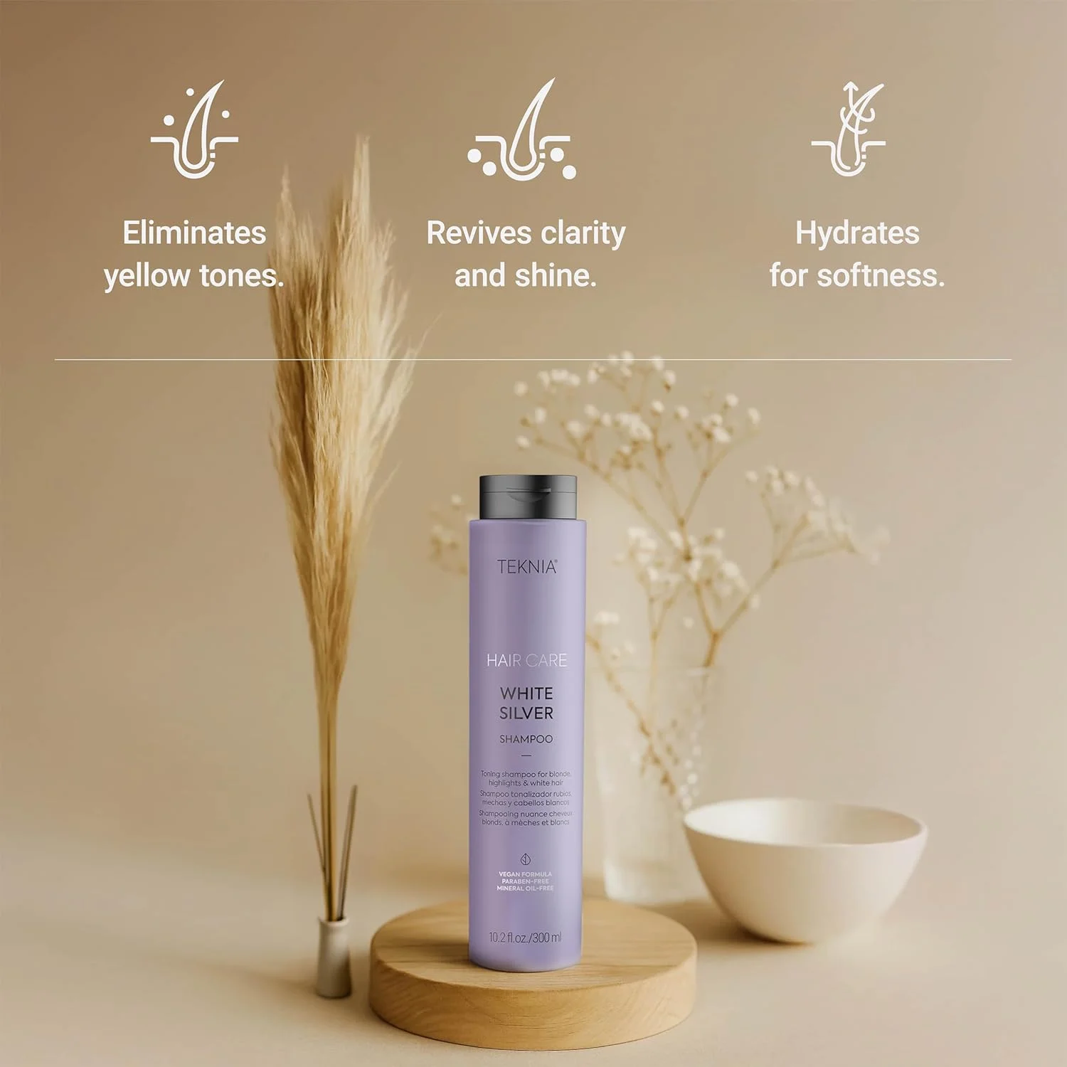 شامپو نقره ای سفید لاکمه تکنیا - 300 میلی لیتر شامپو حرفه ای زنانه شامپو نقره ای سفید لاکمه تکنیا - 300 میلی لیتر شامپو حرفه ای زنانه