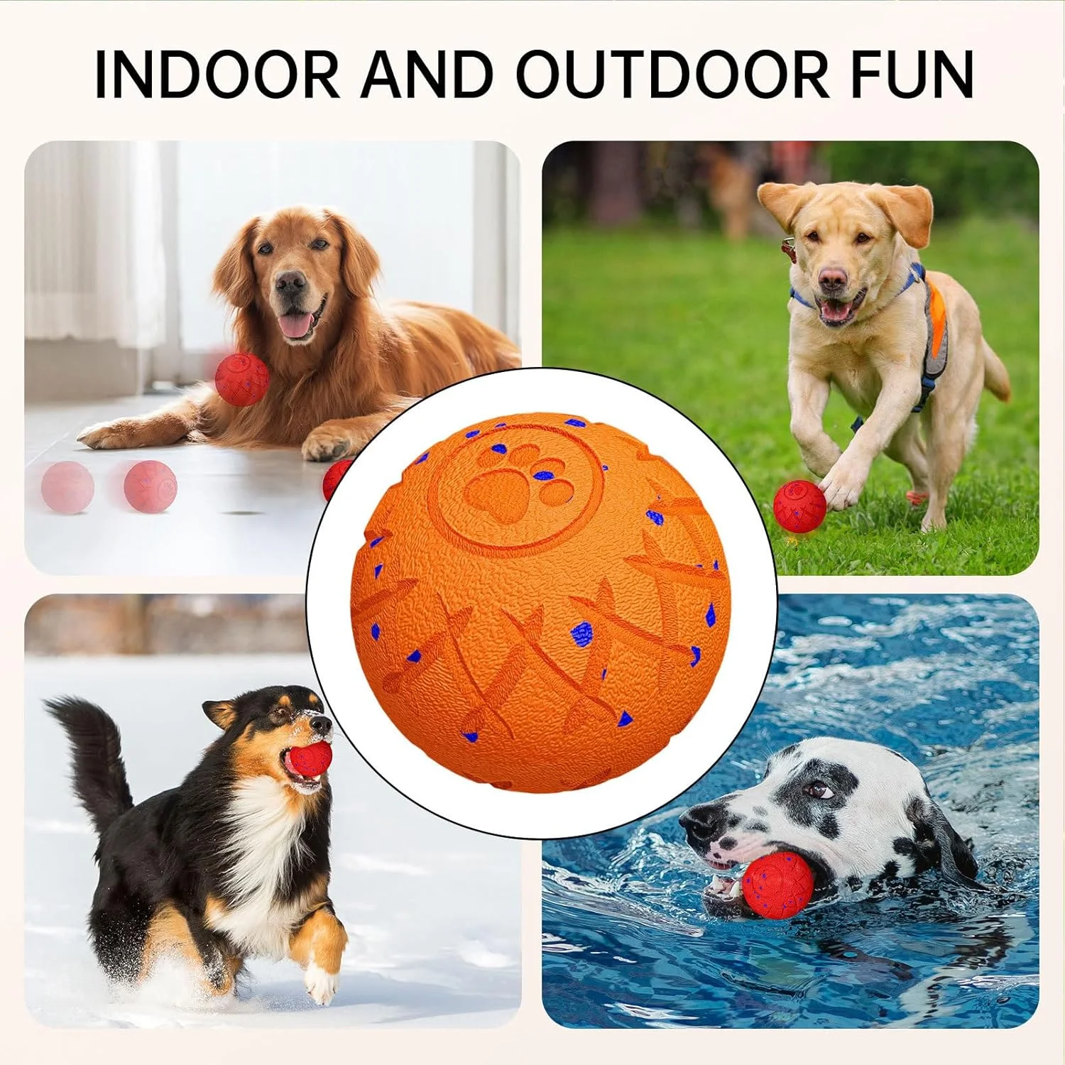 توپ اتوماتیک برای سگ ها، اسباب بازی هوشمند برای غنی سازی حیوانات خانگی، توپ تعاملی هوشمند چرخشی و جهشی برای تحریک ذهنی، آموزش، غنی سازی و رفع خستگی سگ توپ اتوماتیک برای سگ ها، اسباب بازی هوشمند برای غنی سازی حیوانات خانگی، توپ تعاملی هوشمند چرخشی و جهشی برای تحریک ذهنی، آموزش، غنی سازی و رفع خستگی سگ