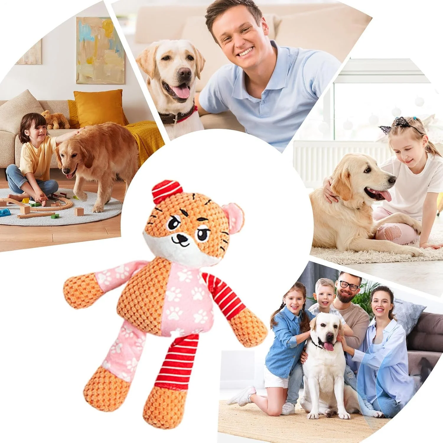 اسباب بازی سگ پولیشی، لوازم حیوانات خانگی تعاملی با صدای خش خش و جیر جیر، اسباب بازی جیر جیر پولیشی، برای تمیز کردن دندان های توله سگ نژاد کوچک متوسط بزرگ و مشغول نگه داشتن آنها اسباب بازی سگ پولیشی، لوازم حیوانات خانگی تعاملی با صدای خش خش و جیر جیر، اسباب بازی جیر جیر پولیشی، برای تمیز کردن دندان های توله سگ نژاد کوچک متوسط بزرگ و مشغول نگه داشتن آنها