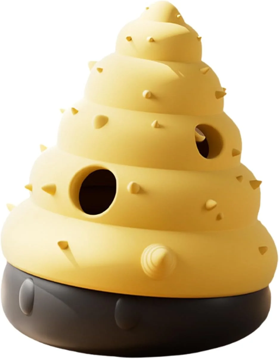 اسباب بازی های پخش کننده تشویقی سگ - اسباب بازی های پازلی تشویقی برای سگ ها | شکل حلزونی تغذیه آهسته برای جلوگیری از خستگی، سرگرمی ورزشی، آموزش حیوانات خانگی کوچک و متوسط، جایزه