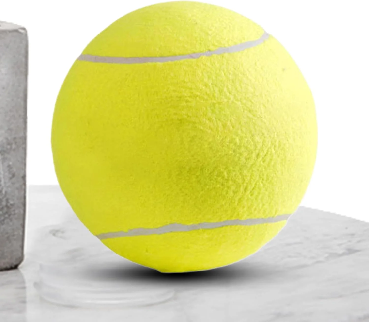 توپ سگ | لوازم آموزشی بزرگ حیوانات خانگی | توپ تنیس جویدنی سگ، برای توله سگ، سگ های کوچک، متوسط و بزرگ، بازی در فضای داخلی و خارجی، غنی سازی، آوردن و پیاده روی