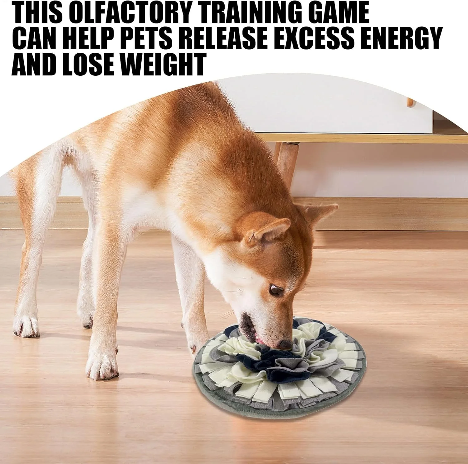 پد بویایی حیوانات خانگی | پد بویایی تعاملی برای تغذیه آهسته، اسباب بازی غنی سازی توله سگ، تغذیه کننده آهسته برای حیوانات خانگی، لیسیدن، بازی در فضای داخلی، استفاده در فضای باز، آموزش جعبه