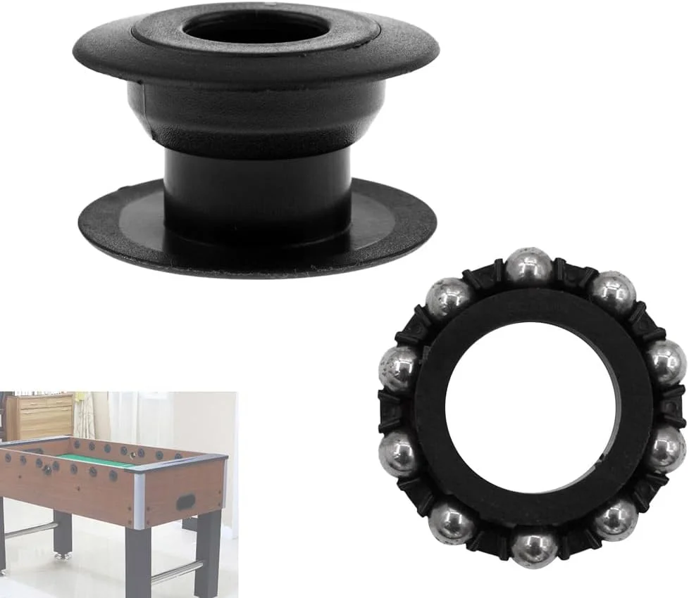 یاتاقان میله فوتبال دستی زالاتی 10 عددی با بلبرینگ فلزی لوازم جانبی برای بازی های فوتبال دستی میز فوتبال 16 میلی متر یاتاقان میله فوتبال دستی زالاتی 10 عددی با بلبرینگ فلزی لوازم جانبی برای بازی های فوتبال دستی میز فوتبال 16 میلی متر