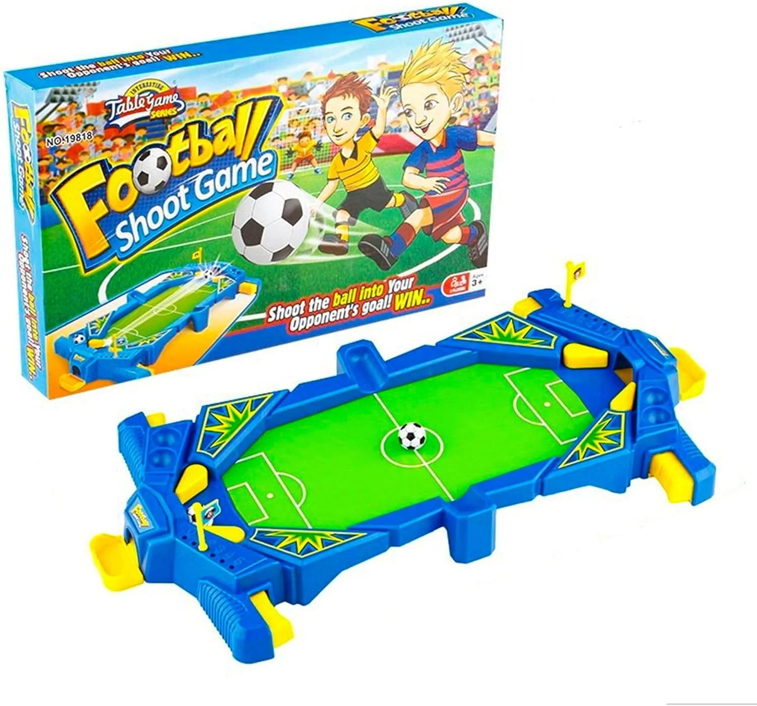 بازی فوتبال دستی رومیزی VersaMarts - بازی تخته ای مسابقه فوتبال کوچک برای کودکان و بزرگسالان بازی فوتبال دستی رومیزی VersaMarts - بازی تخته ای مسابقه فوتبال کوچک برای کودکان و بزرگسالان