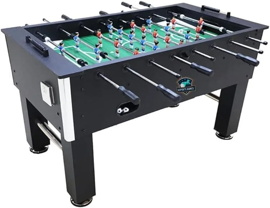 میز فوتبال دستی حرفه ای X-sports - سایز استاندارد، بازی چند نفره داخل و خارج از خانه برای بزرگسالان و خانواده ها میز فوتبال دستی حرفه ای X-sports - سایز استاندارد، بازی چند نفره داخل و خارج از خانه برای بزرگسالان و خانواده ها