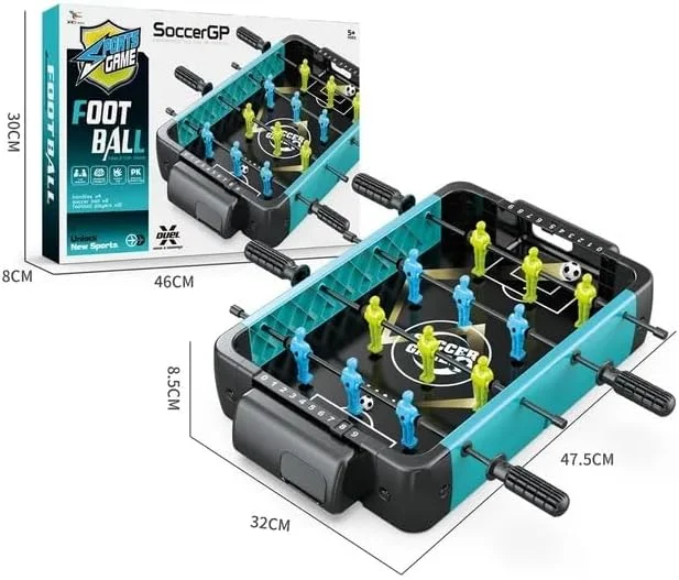 فوتبال دستی رومیزی VersaMarts - بازی تخته ای رومیزی با میله امتیاز شماری و اهرم کنترل فوتبال دستی رومیزی VersaMarts - بازی تخته ای رومیزی با میله امتیاز شماری و اهرم کنترل