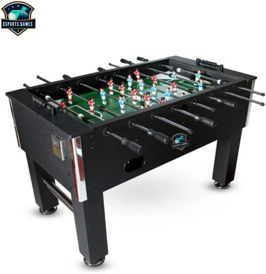 میز فوتبال دستی حرفه ای X-sports - سایز استاندارد، بازی چند نفره داخل و خارج از خانه برای بزرگسالان و خانواده ها میز فوتبال دستی حرفه ای X-sports - سایز استاندارد، بازی چند نفره داخل و خارج از خانه برای بزرگسالان و خانواده ها