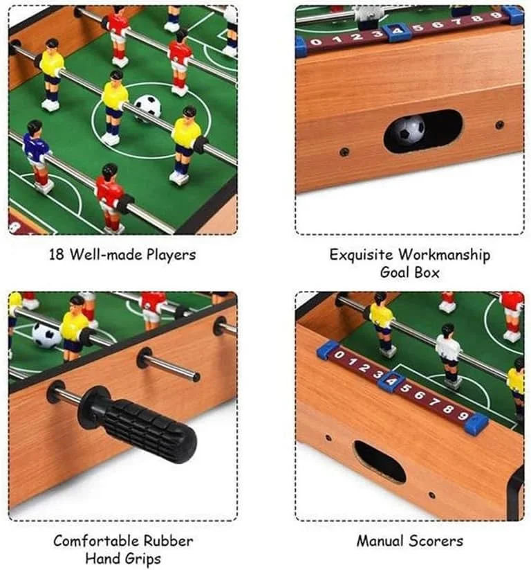 فوتبال دستی کودک VersaMarts - فوتبال رومیزی سرگرم کننده و آموزشی برای کودکان | تقویت مهارت های حرکتی و تعامل اجتماعی فوتبال دستی کودک VersaMarts - فوتبال رومیزی سرگرم کننده و آموزشی برای کودکان | تقویت مهارت های حرکتی و تعامل اجتماعی