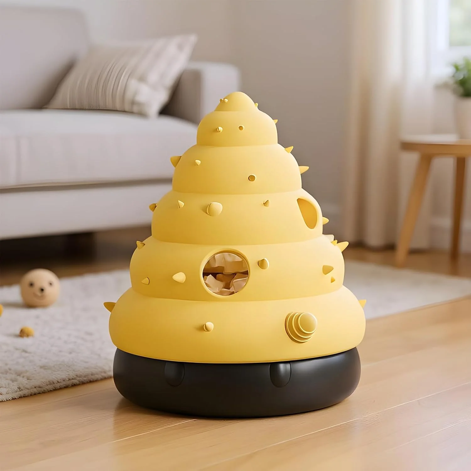 اسباب بازی های تشویقی برای سگ ها - اسباب بازی های غنی سازی سگ | حلزونی شکل تغذیه آهسته برای جلوگیری از خستگی، سرگرمی و تمرین، مناسب برای آموزش حیوانات خانگی کوچک و متوسط