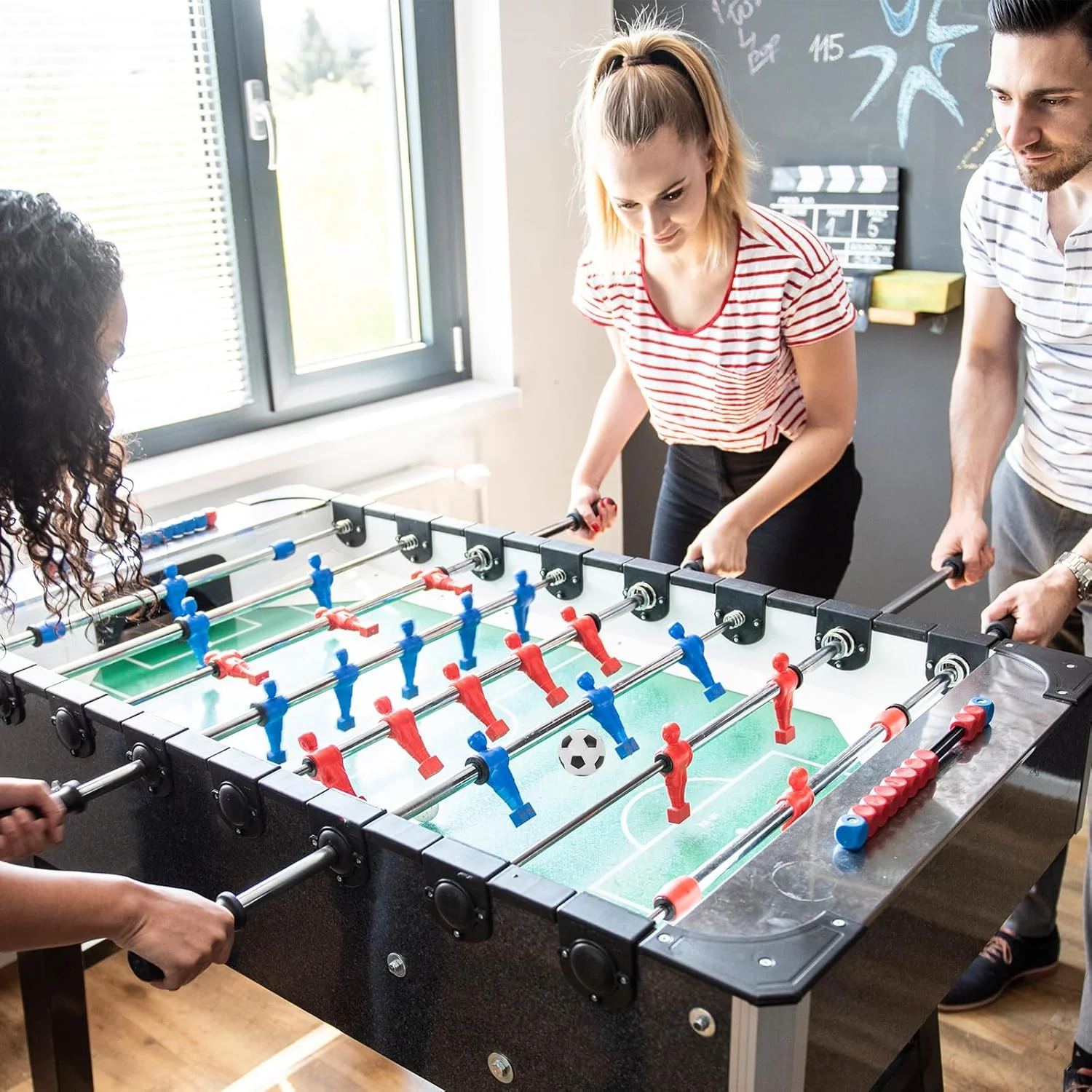 توپ های جایگزین فوتبال دستی، توپ های فوتبال رومیزی سیاه و سفید 36 میلی متری