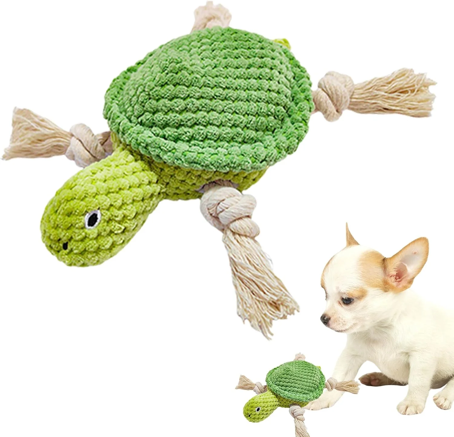 اسباب بازی های جویدنی توله سگ، اسباب بازی های جویدنی سگ، بازی غنی سازی حیوانات خانگی صدادار، آنها را برای دندان درآوردن، گاز گرفتن، بازی آوردن، تولد، کریسمس، هالووین، پرتاب کردن و رفع خستگی مشغول نگه می دارد.