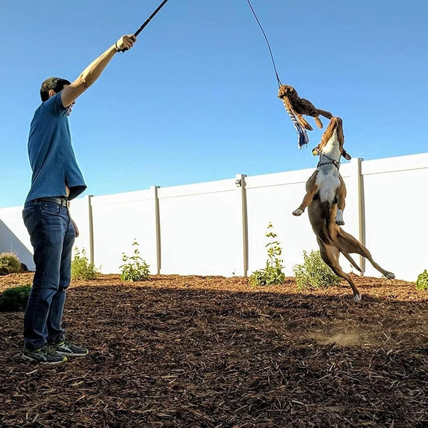 چوب بازی سگ تلسکوپی - اسباب بازی تعاملی تحریک کننده حیوانات خانگی - فعالیت غنی سازی توله سگ جداشدنی برای سرگرمی ورزشی در فضای باز، بازی و آموزش اطاعت