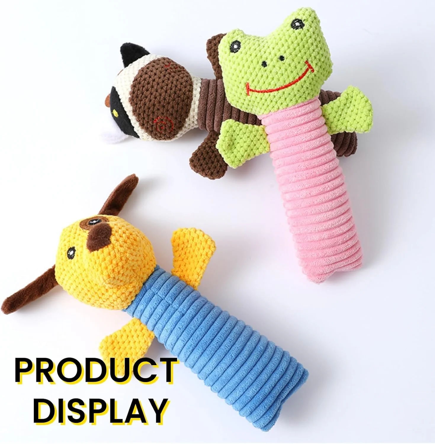 اسباب بازی سگ: بسته 3 عددی اسباب بازی جویدنی سگ های مخملی برای نژادهای کوچک و متوسط، اسباب بازی های حیوانات خانگی بادوام و مقاوم، اسباب بازی های دندانی توله سگ، جویدنی تعاملی برای مشغول نگه داشتن آنها، بهترین هدیه تولد اسباب بازی سگ: بسته 3 عددی اسباب بازی جویدنی سگ های مخملی برای نژادهای کوچک و متوسط، اسباب بازی های حیوانات خانگی بادوام و مقاوم، اسباب بازی های دندانی توله سگ، جویدنی تعاملی برای مشغول نگه داشتن آنها، بهترین هدیه تولد