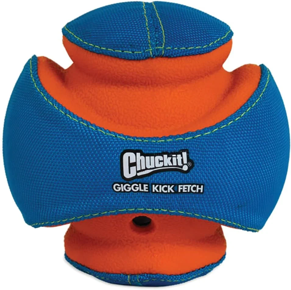 توپ بازی سگ ChuckIt! مدل Kick Fetch با صدای خنده، کوچک