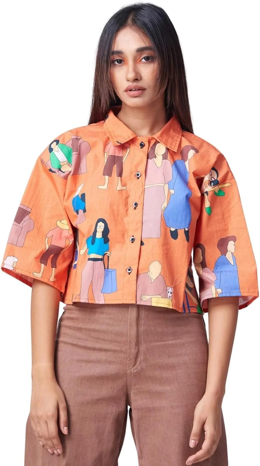 پیراهن زنانه GRECIILOOKS با طرح رنگی و برش معمولی