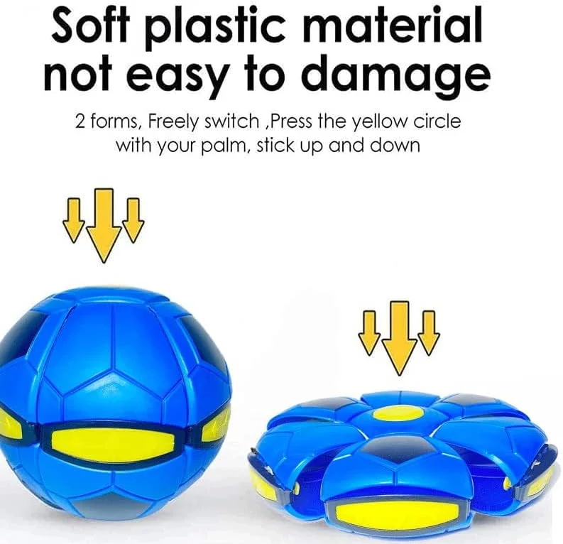 توپ جادویی یوفو، اسباببازیهای پرنده درخشان قابل حمل، توپهای جادویی بشقابی پرنده خلاقانه، توپهای دیسکی پرتابی تخت برای ورزشهای فضای باز کودکان، هدیه بچهها توپ جادویی یوفو، اسباببازیهای پرنده درخشان قابل حمل، توپهای جادویی بشقابی پرنده خلاقانه، توپهای دیسکی پرتابی تخت برای ورزشهای فضای باز کودکان، هدیه بچهها