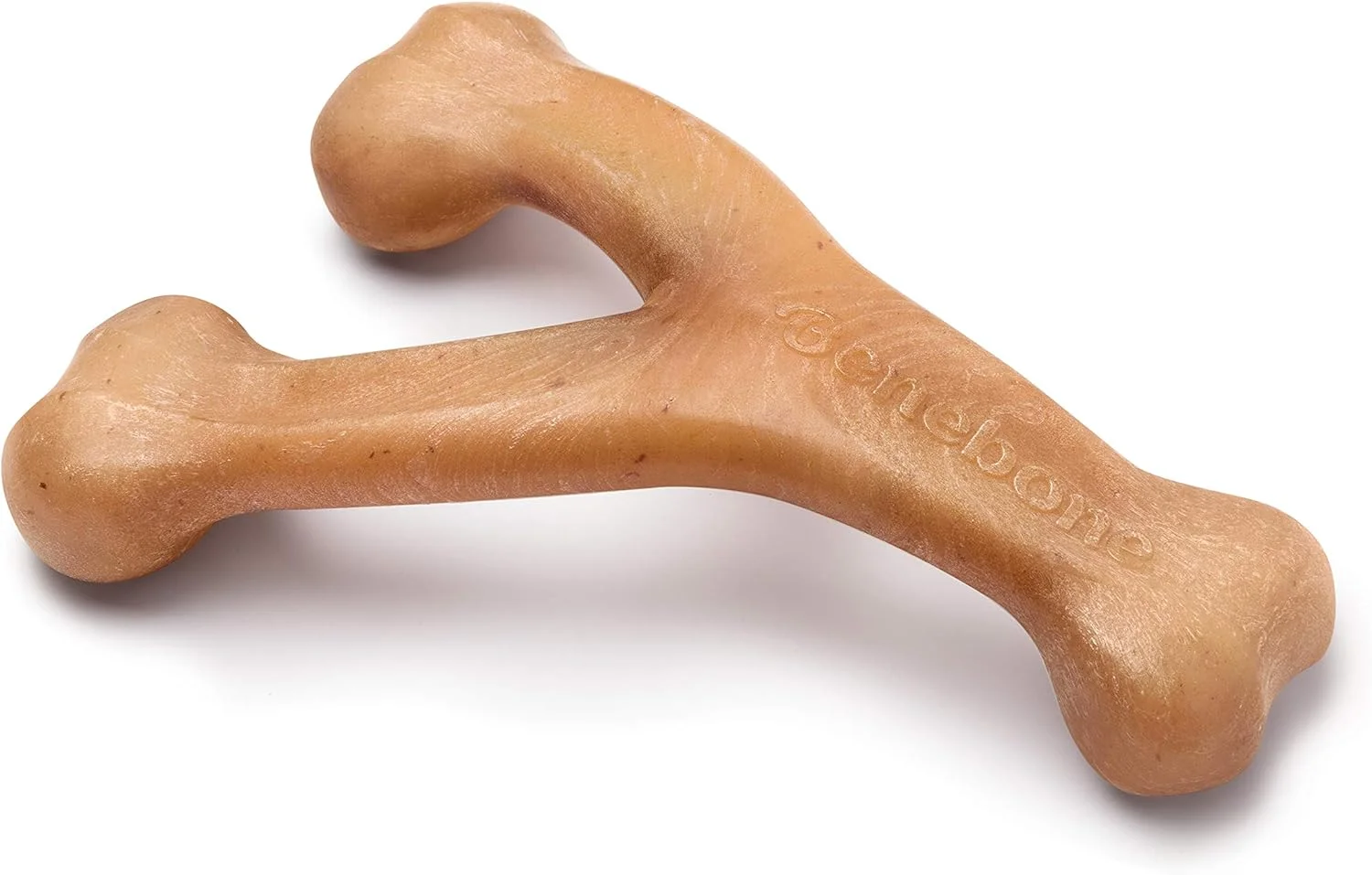 اسباب بازی جویدنی سگ Benebone مدل Wishbone با طعم مرغ سایز بزرگ مناسب برای جویدن تهاجمی