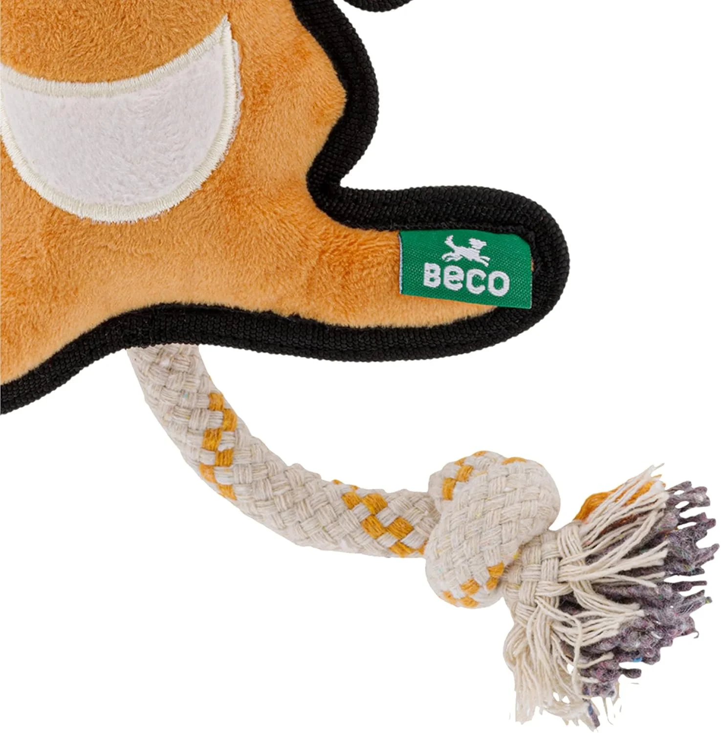 اسباب بازی سگ کانگورو صدادار دوست داشتنی Beco، ساخته شده با 65% مواد بازیافتی، مناسب برای در آغوش گرفتن، جویدن، پرتاب و بازی اسباب بازی سگ کانگورو صدادار دوست داشتنی Beco، ساخته شده با 65% مواد بازیافتی، مناسب برای در آغوش گرفتن، جویدن، پرتاب و بازی