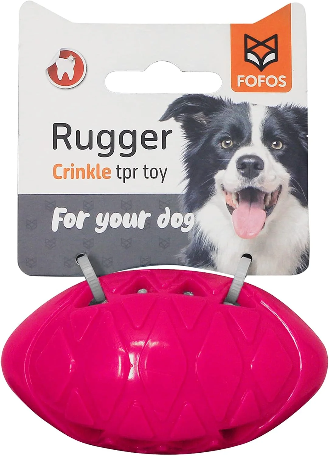 فوتبال دندانی سگ BarkButler FOFOS Crunch سایز L رنگ های متنوع فوتبال دندانی سگ BarkButler FOFOS Crunch سایز L رنگ های متنوع